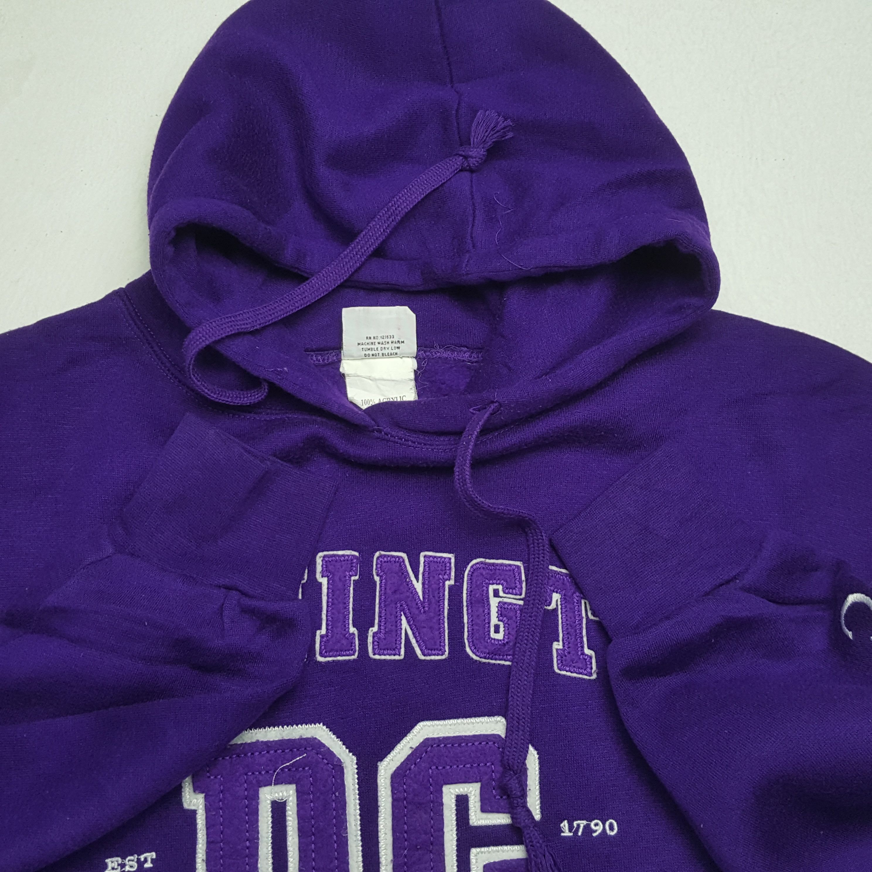 DC × Vintage Vintage WASHINGTON DC USA American Promo Hoodies Size US M / EU 48-50 / 2 - 9 Thumbnail