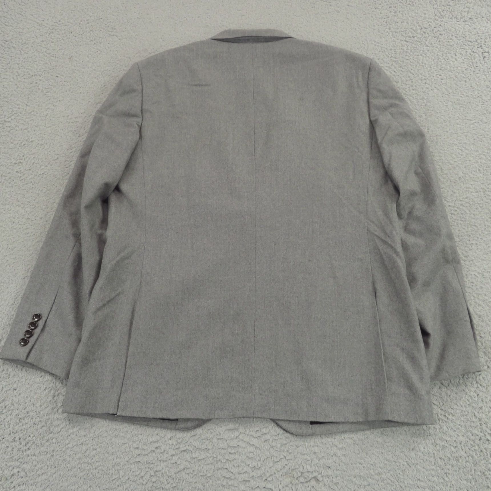 J.Crew J Crew Blazer Mens 44R Wool Vitale Barberis Canonico Double-Vented Notch Lapel 2-Button Single-Breasted Regular Fit Jacket Coat Sport Size 44R - 5 Thumbnail