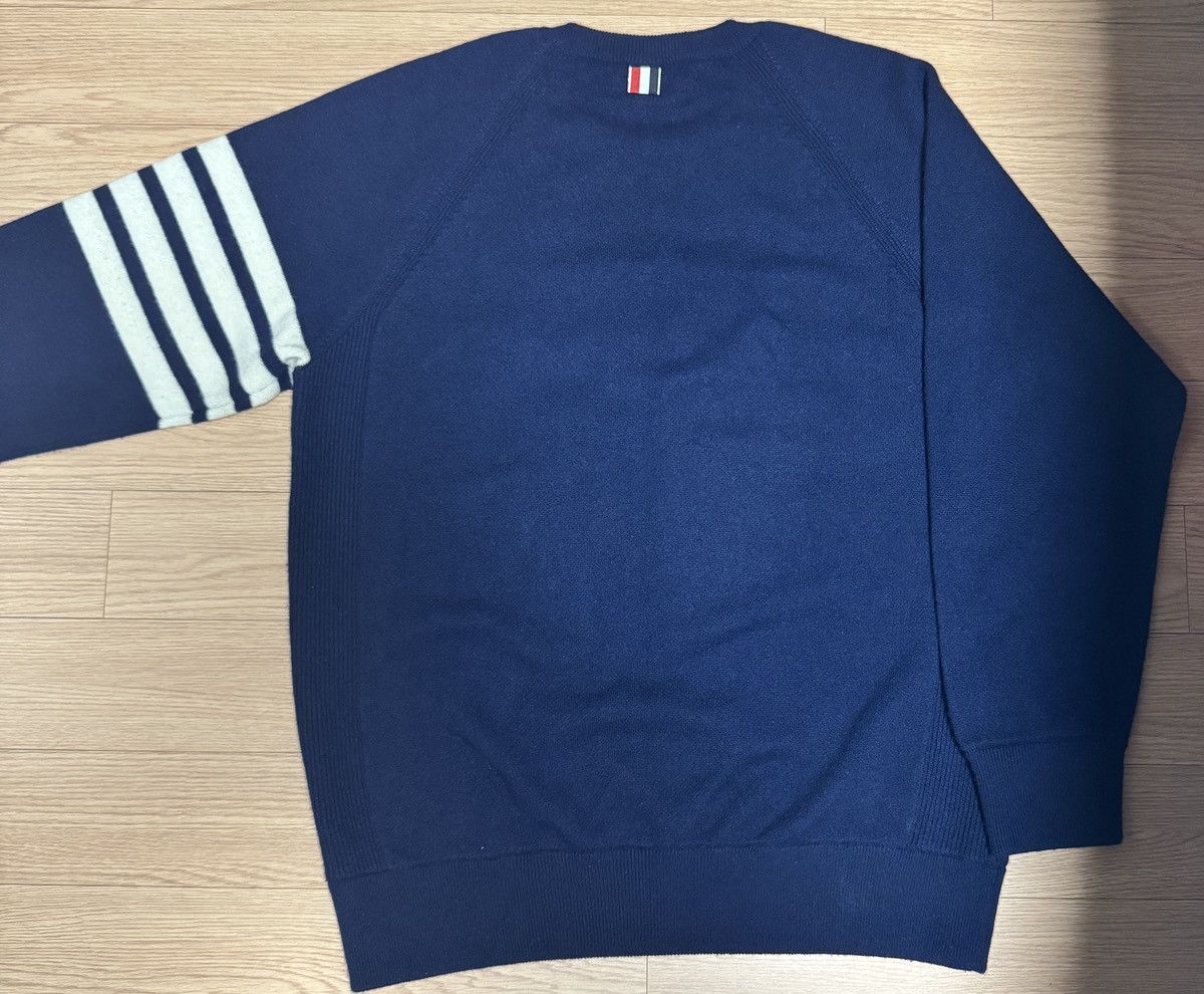 Thom Browne Thom Browne sweater size 5 navy Size US XXL / EU 58 / 5 - 2 Thumbnail