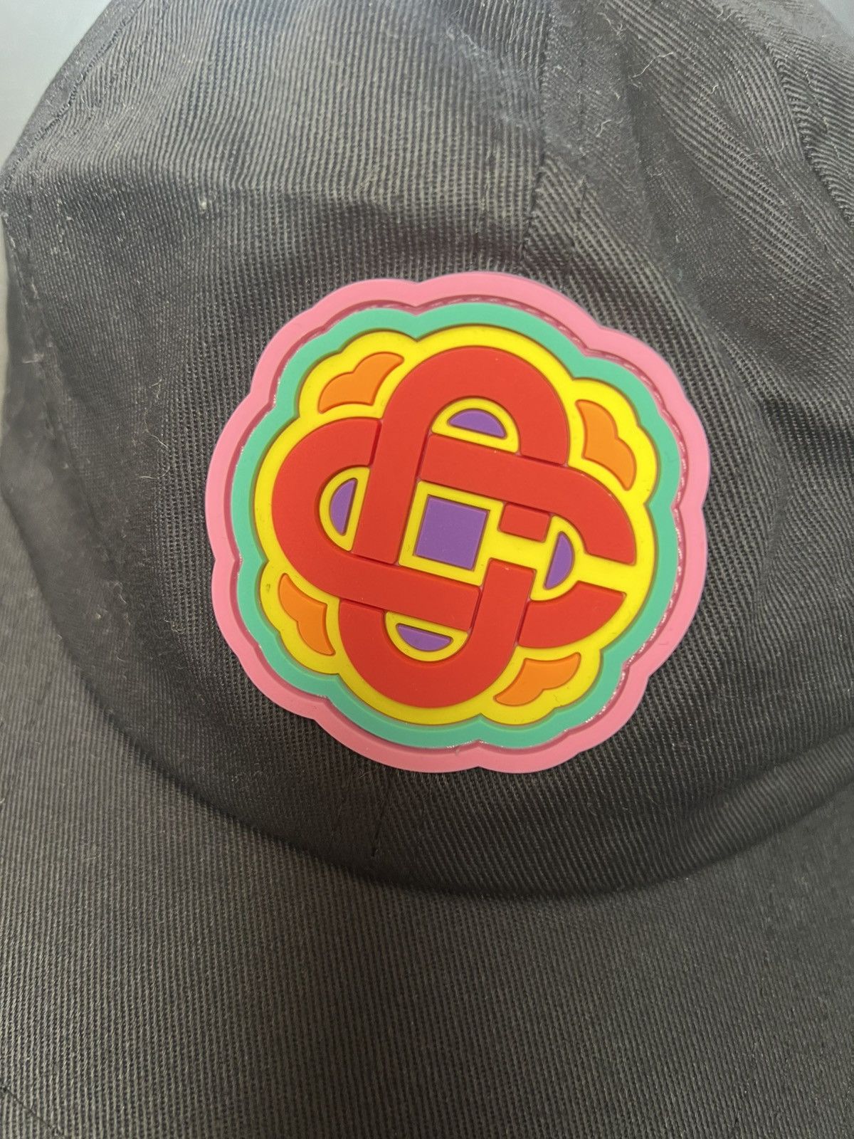 Casablanca Casablanca Tennis Club Cap – Black / Multicolor Logo (New) Size ONE SIZE - 2 Thumbnail