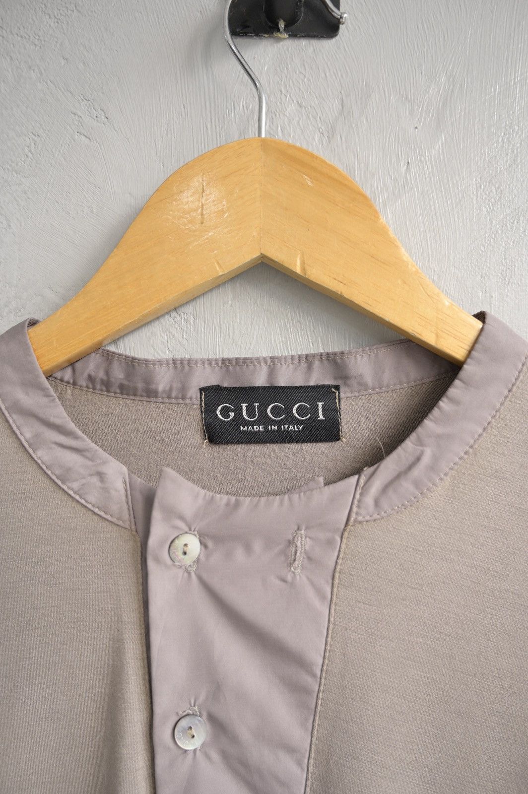 Gucci Gucci by Tom Ford 90s logo embroidery button up long sleeve Size US M / EU 48-50 / 2 - 9 Thumbnail