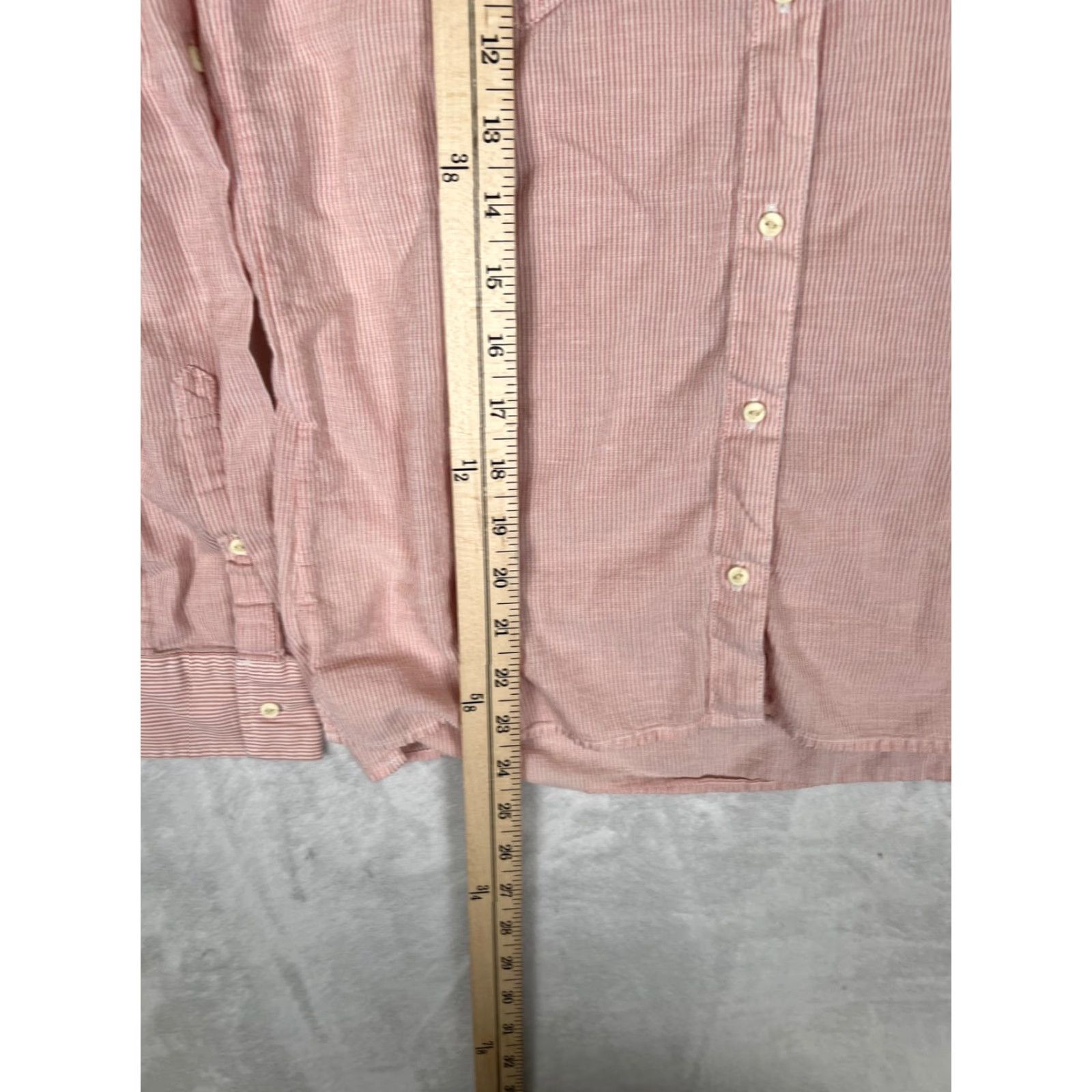 Patagonia Patagonia Shirt Womens Small Red Striped Button Front Long Sleeve Cotton Size S / US 4 / IT 40 - 4 Thumbnail