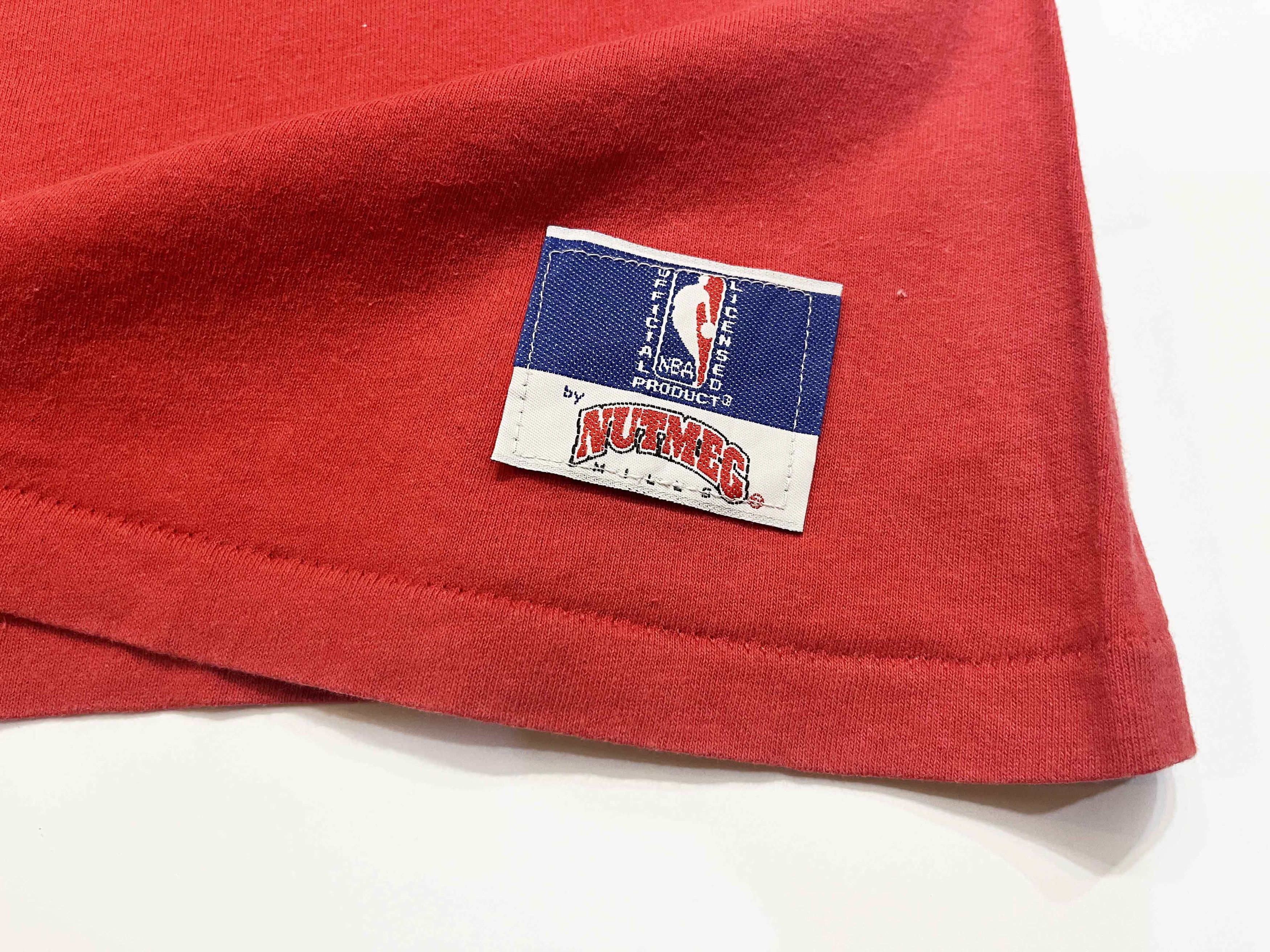Nutmeg Vintage Nutmeg NBA Houston Rockets Basketball T-Shirt Size US L / EU 52-54 / 3 - 5 Thumbnail