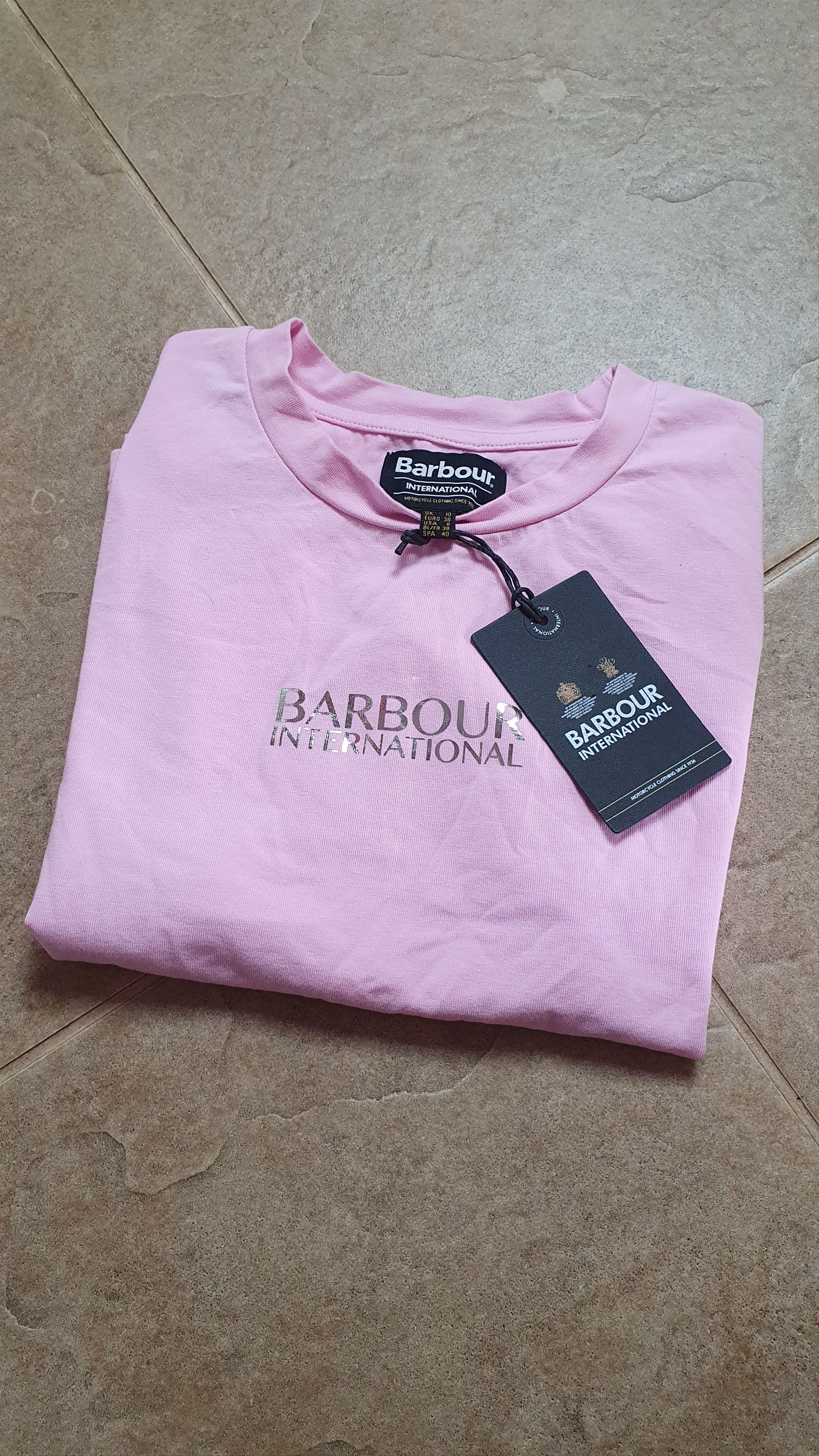 Barbour Rare Women's pink t-shirts Barbour top Vintage Size S Size S / US 4 / IT 40 - 3 Thumbnail