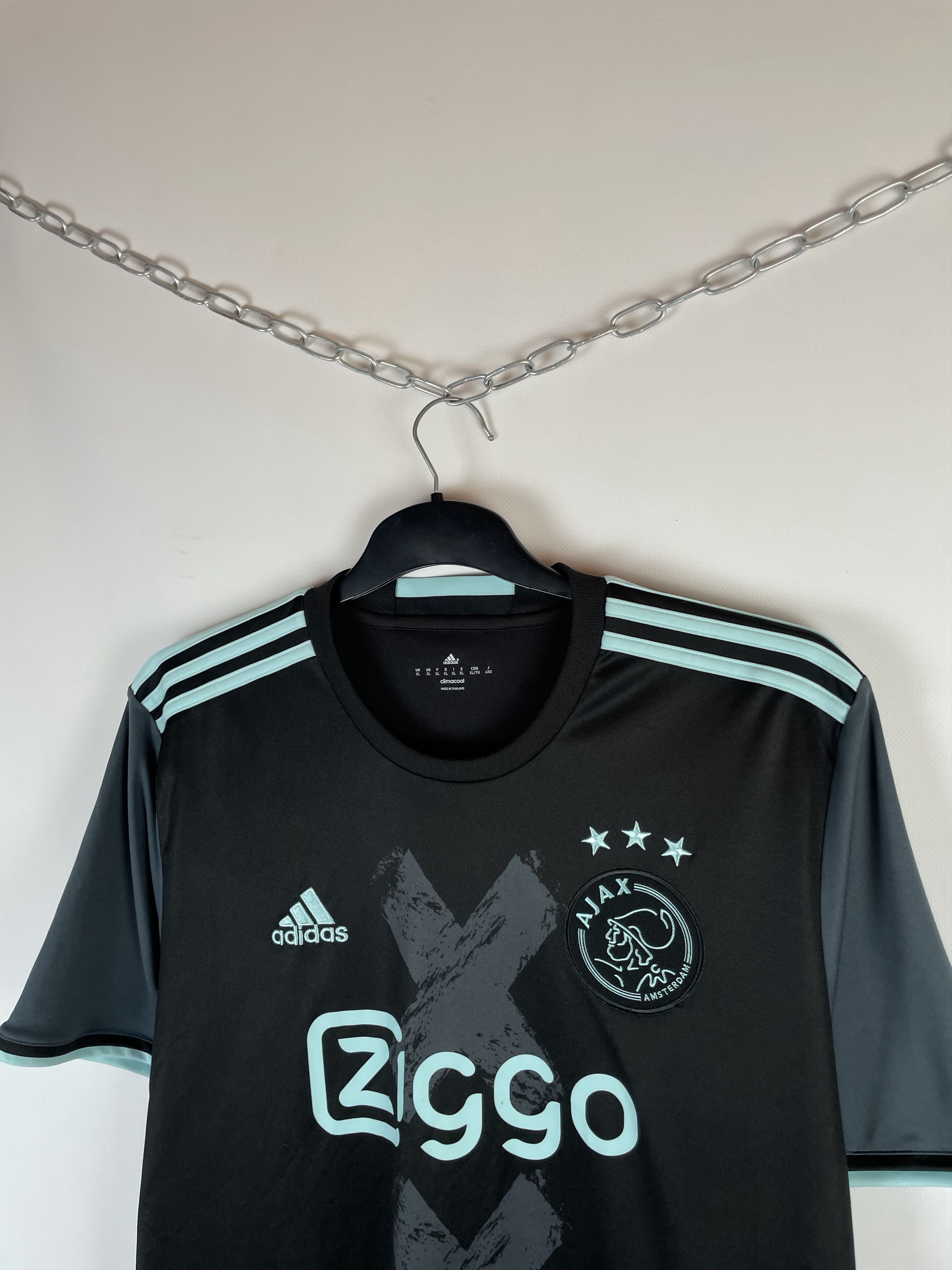 Adidas Ajax Amsterdam 2016 2017 away trikot shirt jersey soccer kit Size US XL / EU 56 / 4 - 4 Thumbnail
