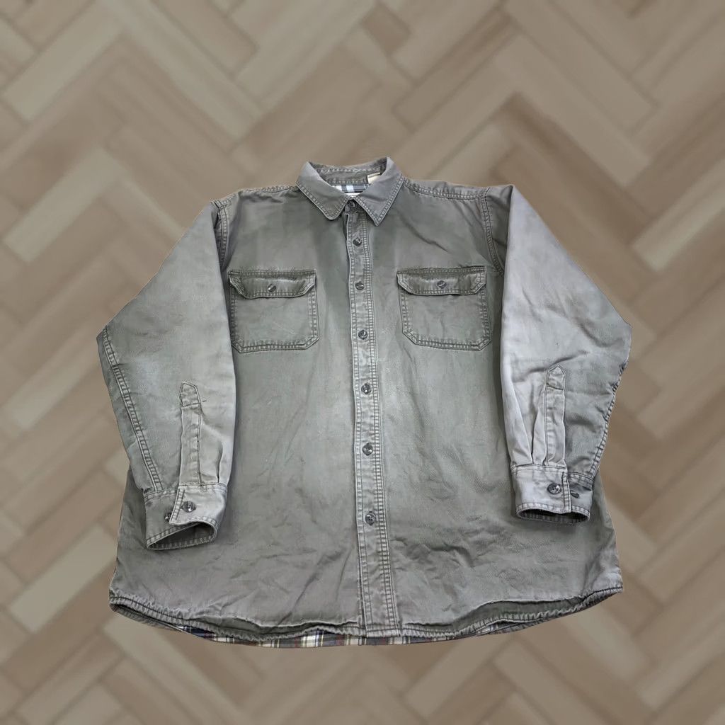 Vintage RedHead Button-Up Shirt Men XL Lined Casual Outdoor Green 13304 Size US XL / EU 56 / 4 - 1 Thumbnail