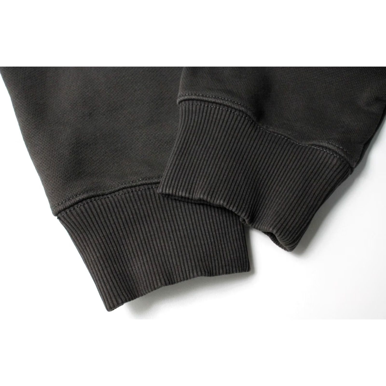 Arket ARKET Sweatshirt MEDIUM Dark Brown Polo Neck Half Button Pullover Men's Size US M / EU 48-50 / 2 - 5 Thumbnail