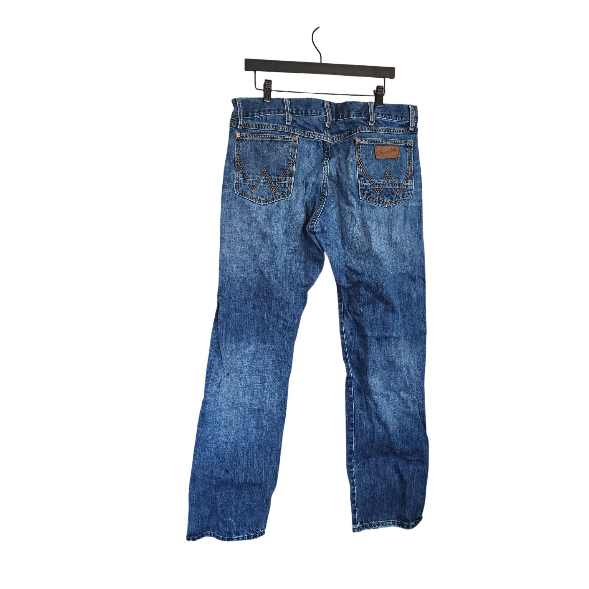 Wrangler Wrangler Men’s 36 x 34 Retro Slim Fit Straight Leg Jean STYL Size US 36 / EU 52 - 3 Thumbnail