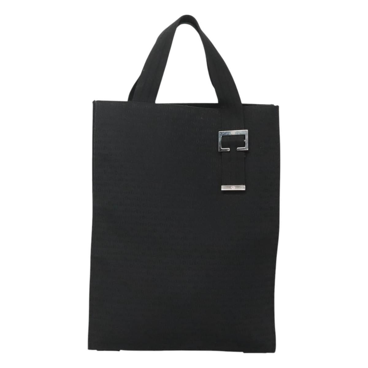 Dior DIOR Tote Bag Canvas Black Size ONE SIZE - 2 Thumbnail