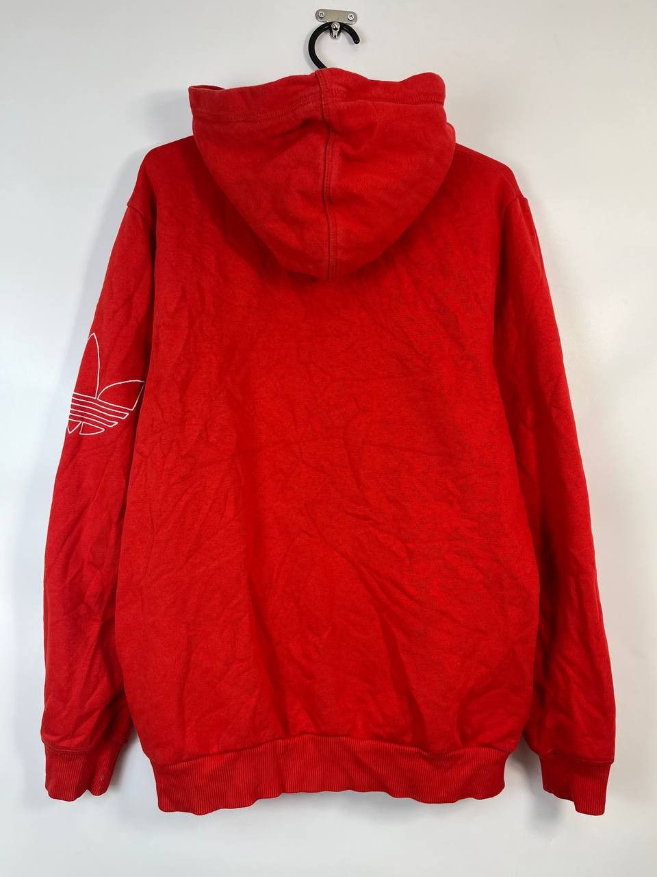 Adidas MANCHESTER UNITED FOOTBALL HOODED JACKET ADIDAS Sz M Size US M / EU 48-50 / 2 - 6 Thumbnail