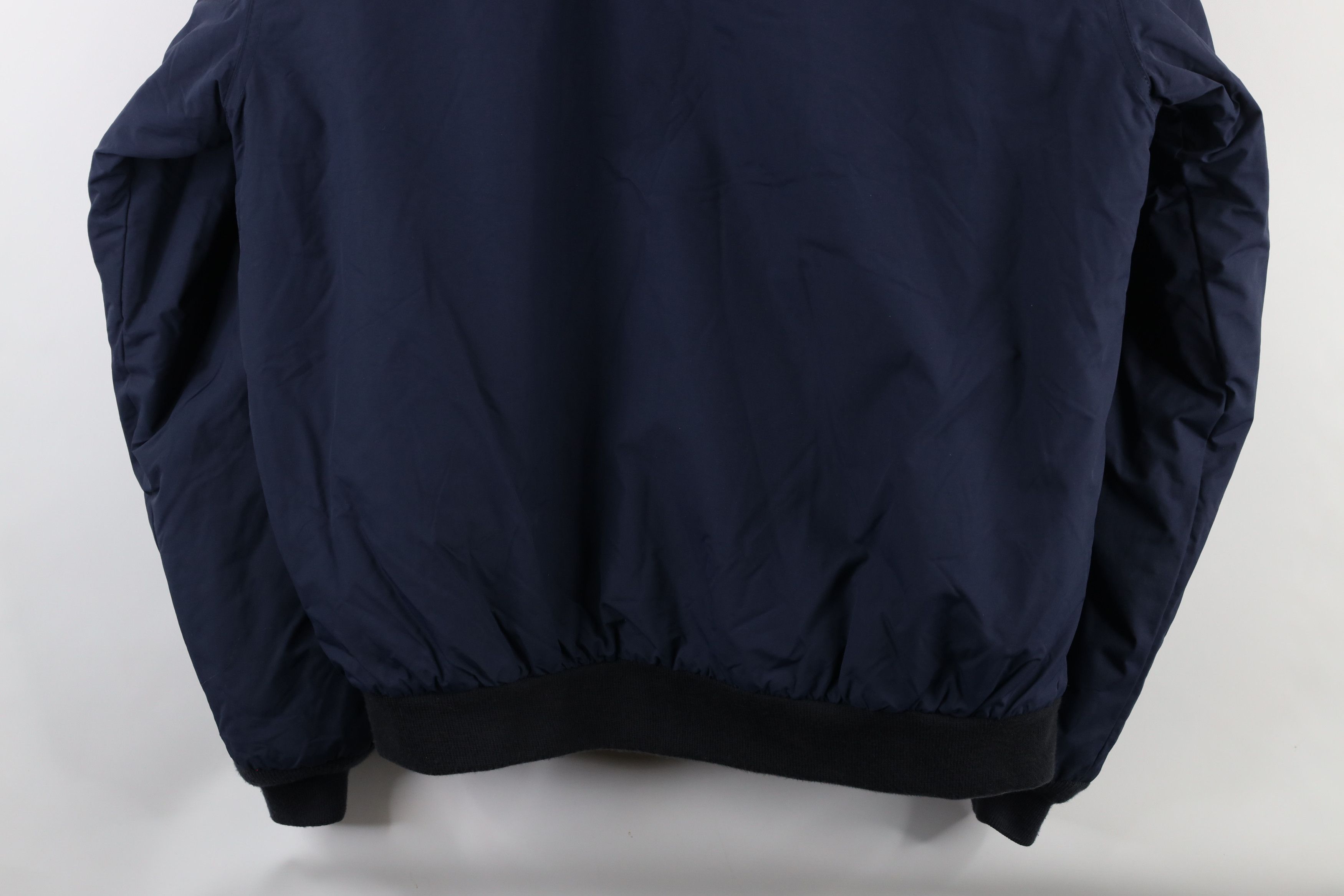 L.L. Bean × Vintage Vintage LL Bean Fleece Lined Full Zip Bomber Jacket Blue Size US M / EU 48-50 / 2 - 16 Thumbnail