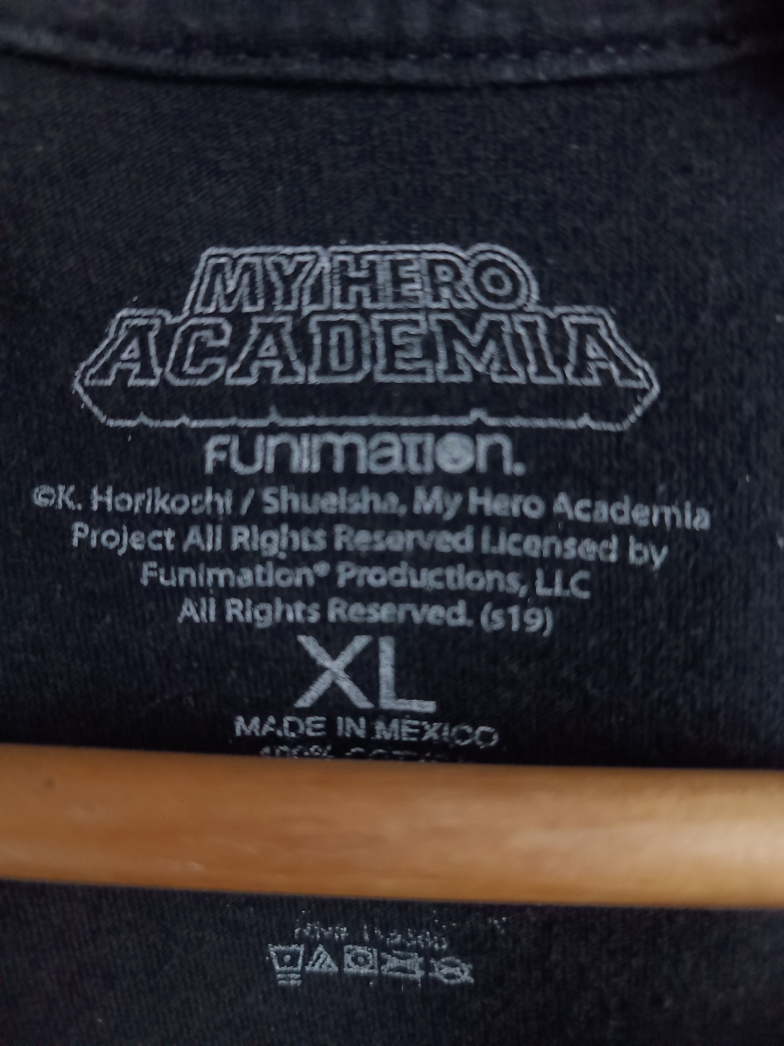 Anime VINTAGE MY HERO ACADEMIA DEKU ALL MIGHT TEAM jujutsu bleach Size US XL / EU 56 / 4 - 7 Thumbnail