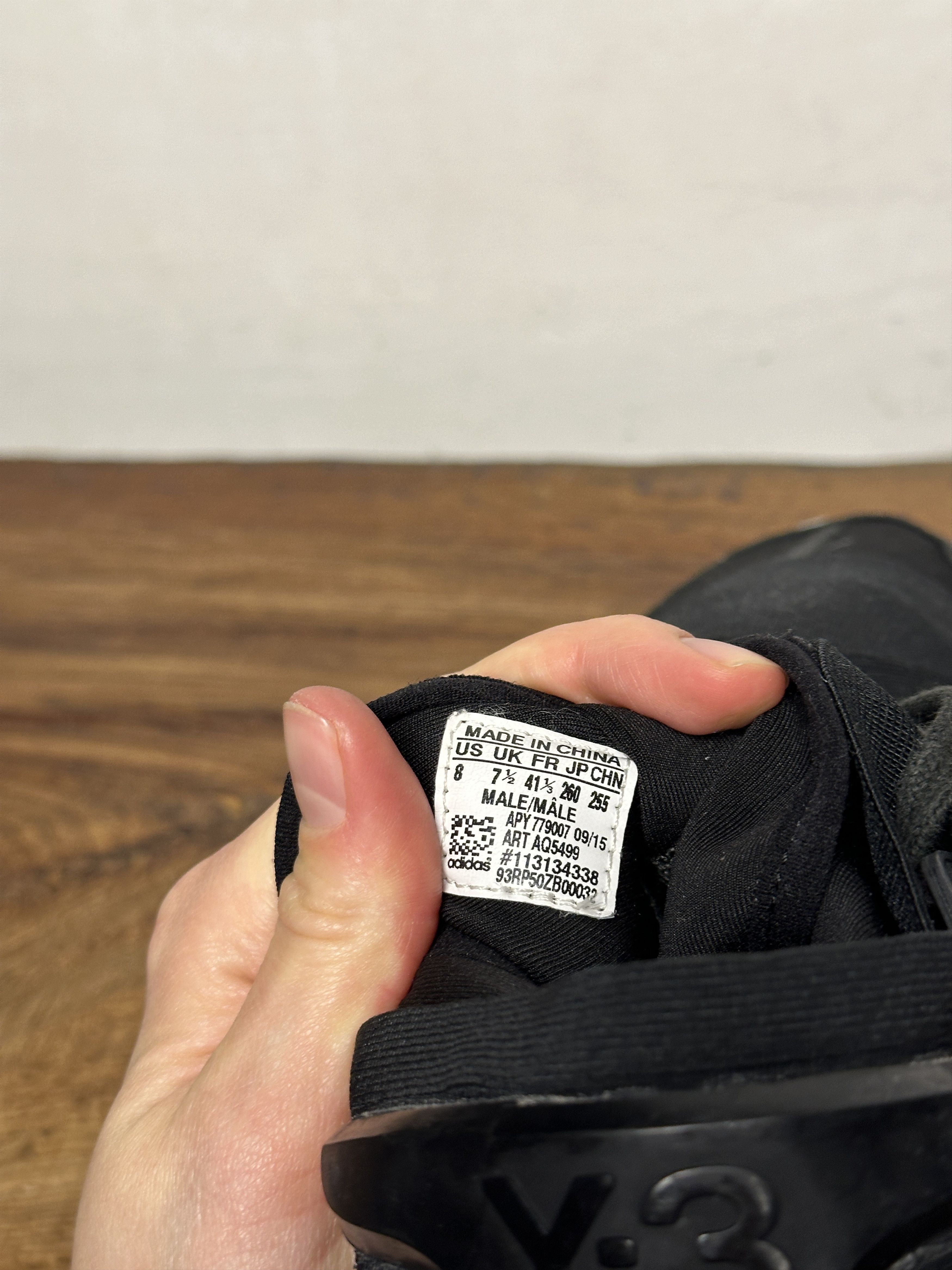Adidas Y-3 Qasa High Core Black Size US 8 / EU 41 - 14 Thumbnail