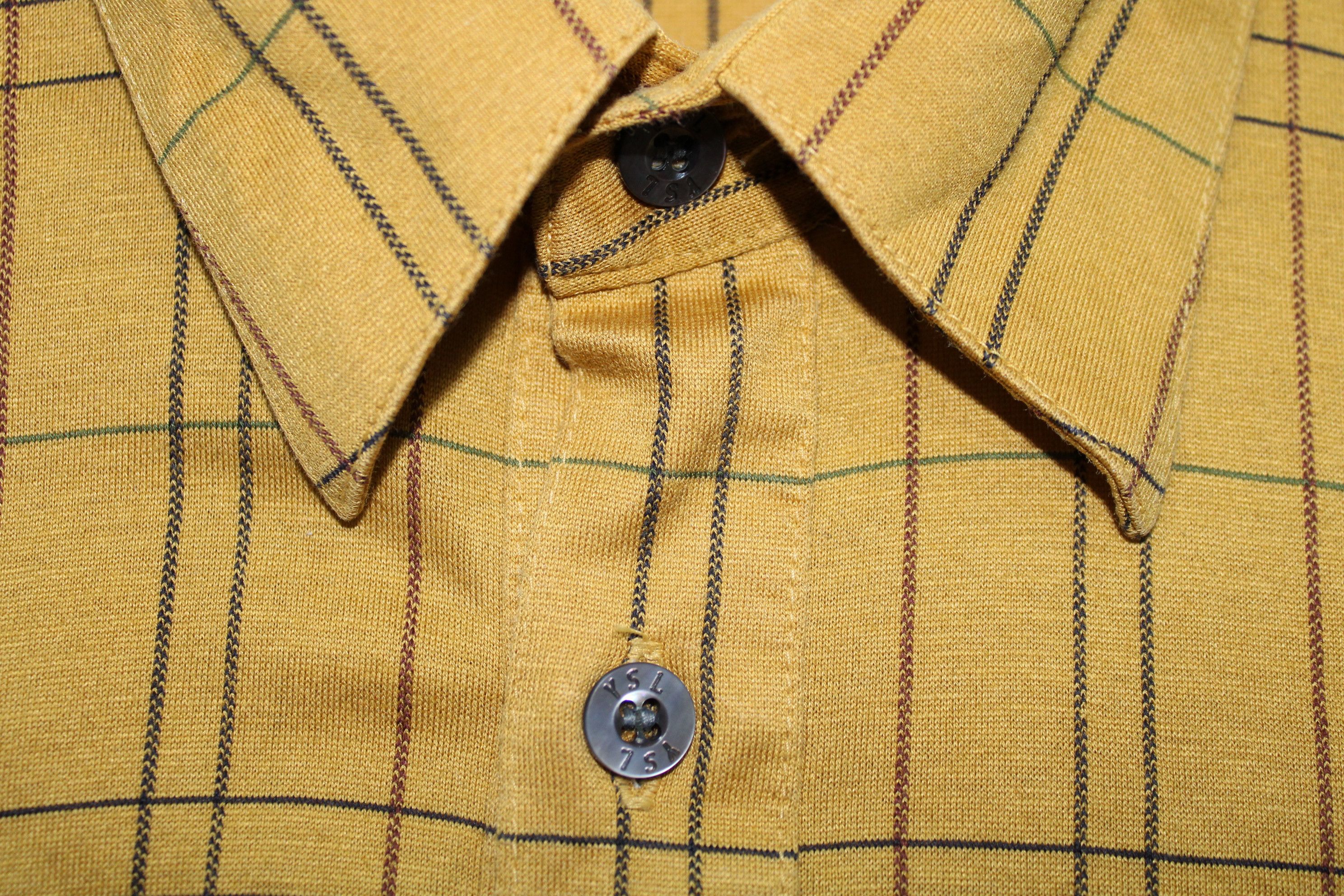 Yves Saint Laurent Vintage 80s Yves Saint Laurent Polo Tee Size US L / EU 52-54 / 3 - 4 Thumbnail