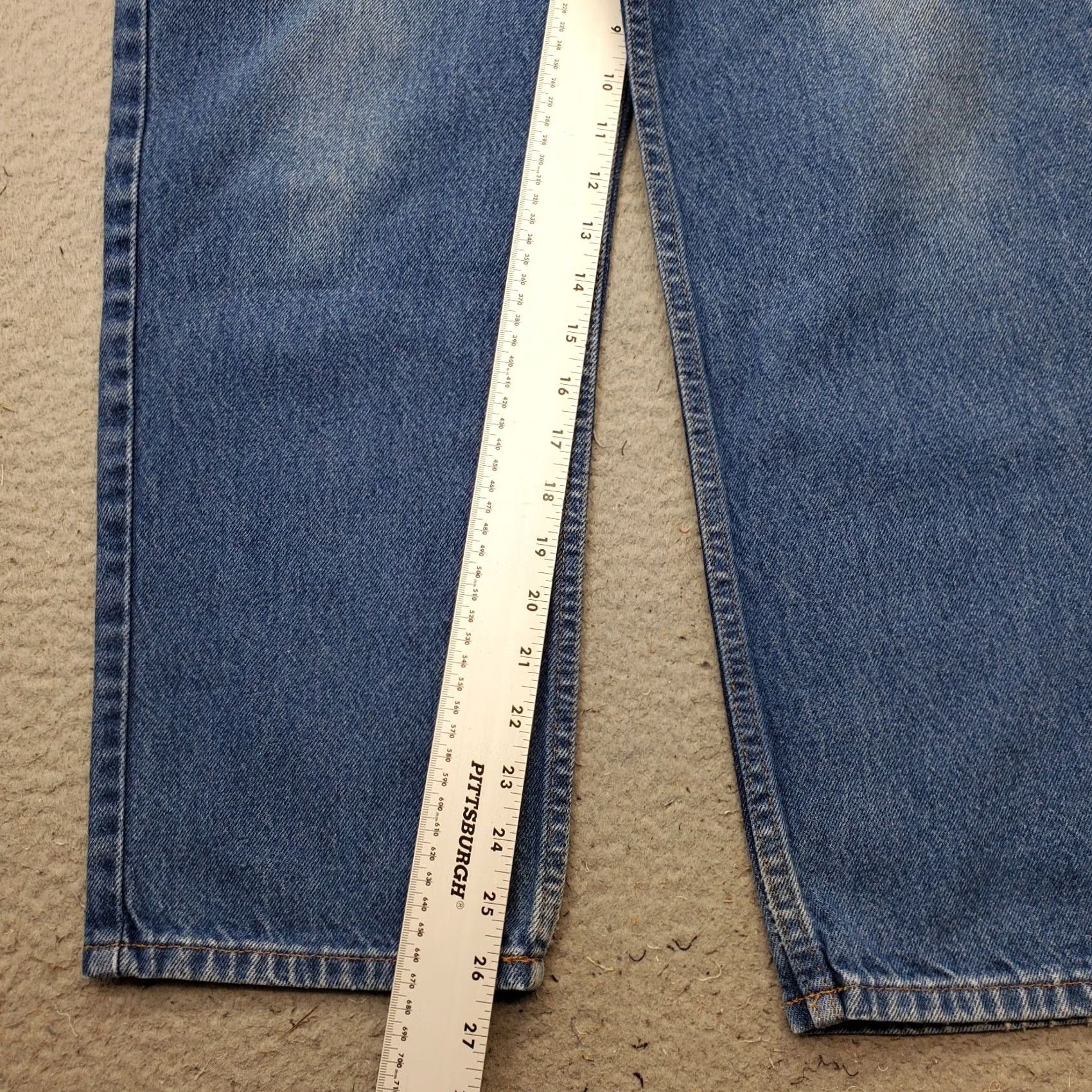 Vintage L.L. Bean Jeans Mens 38x29 Blue Denim Classic Fit Straight Leg Mens Size 38 Blue Denim 5-Pocket Design Vintage: No Size US 38 / EU 54 - 4 Thumbnail