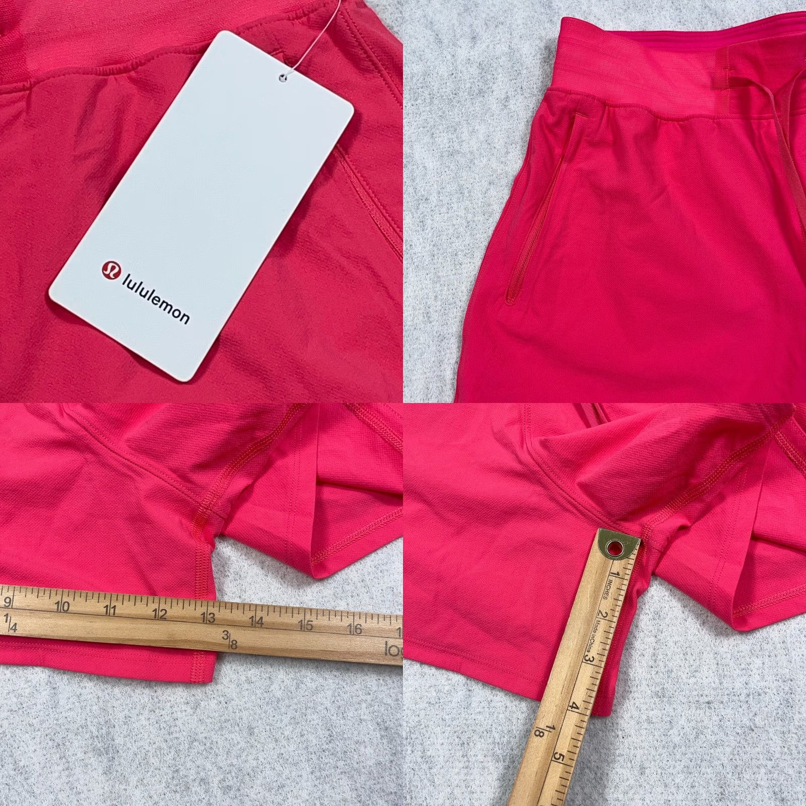 Lululemon LULULEMON License to Train Shorts Women 4 High Rise 4" Lip Gloss Pink Nylon Athletic shorts 4" Inseam Pink Women's Regular XS-XL Size 27" / US 4 / IT 40 - 8 Thumbnail