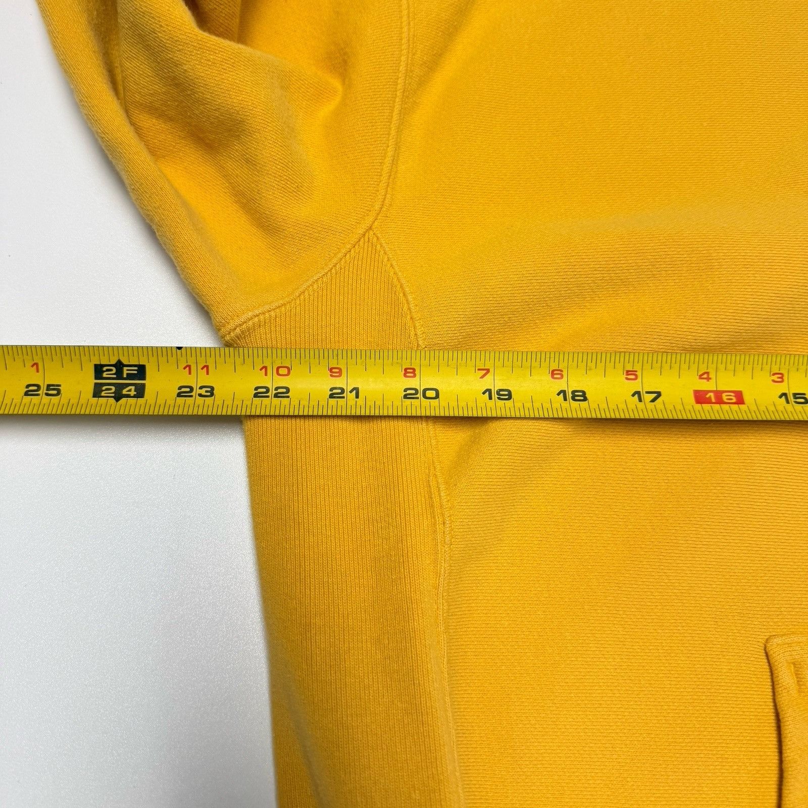 Gap Vintage Gap Hoodie Sweatshirt Mens Large Yellow Blank Skate Size US L / EU 52-54 / 3 - 10 Thumbnail