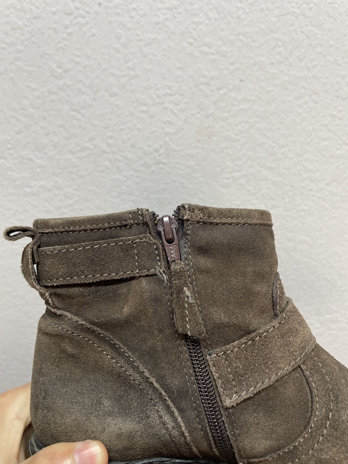 If Six Was Nine Vintage Italian AS 98 Vibe Guidi Style Leather Biker Boots Size US 7 / EU 40 - 6 Thumbnail
