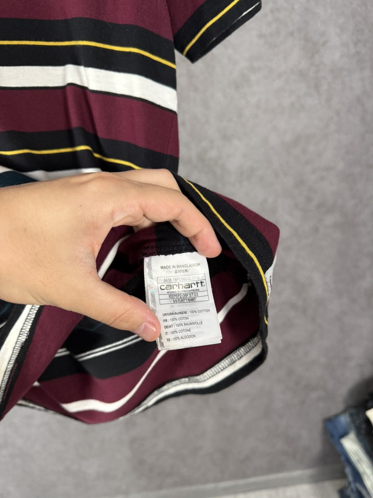 Carhartt Wip Carhartt WIP streetwear tee Size US S / EU 44-46 / 1 - 5 Thumbnail