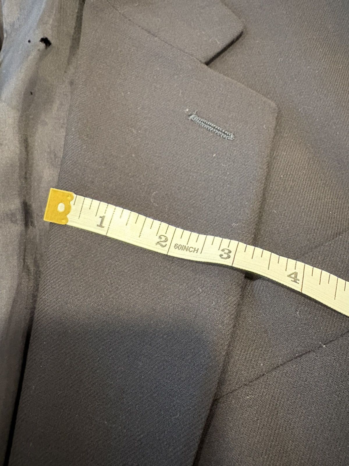 Gianfranco Ferre Vintage 90s Gianfranco Ferré Navy Wool Suit Italy 42R Size 42R - 9 Thumbnail