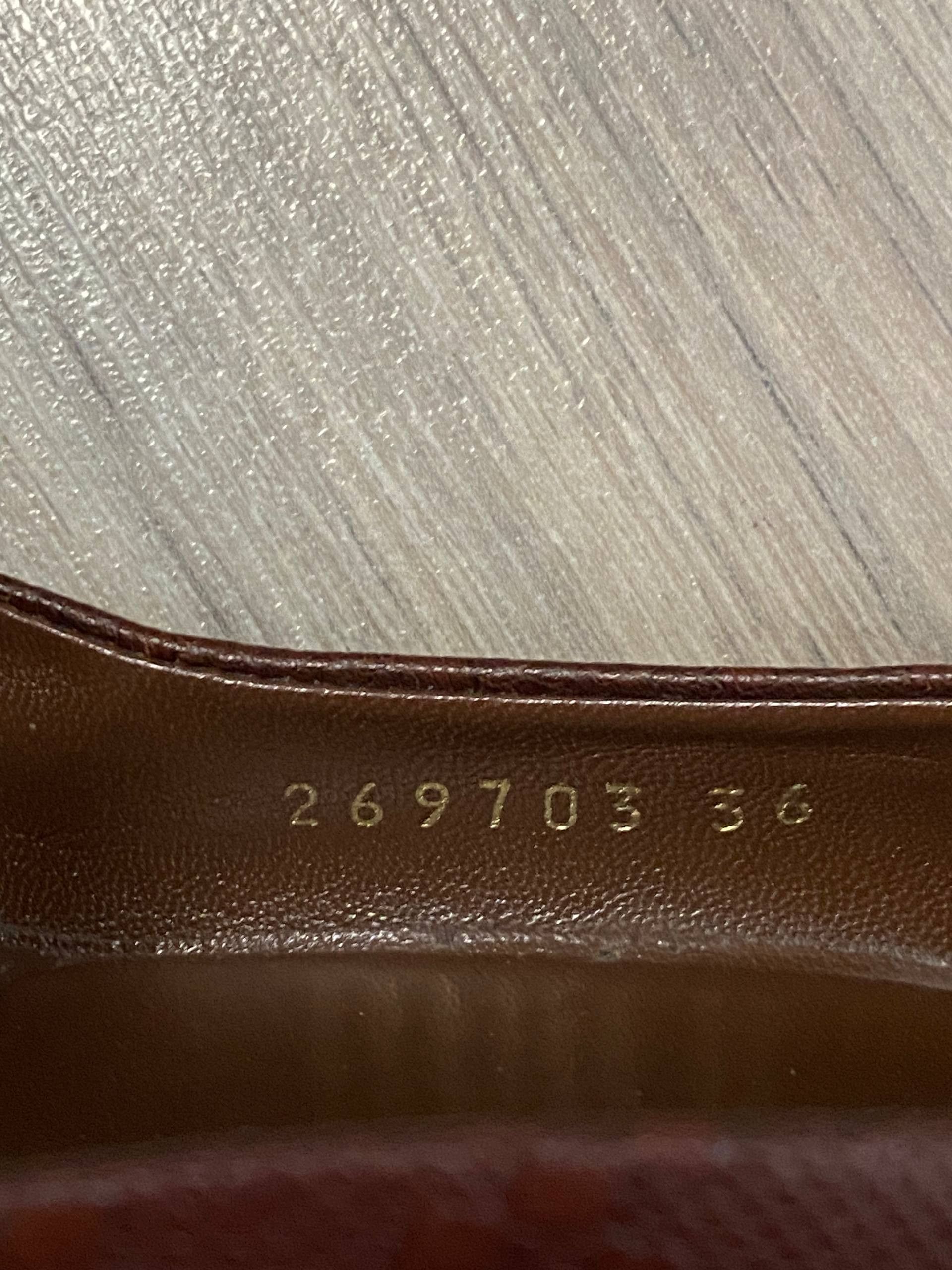 Gucci Gucci By Tom Ford Monogram Platform Pumps Heels Leather Size US 6 / IT 36 - 10 Thumbnail