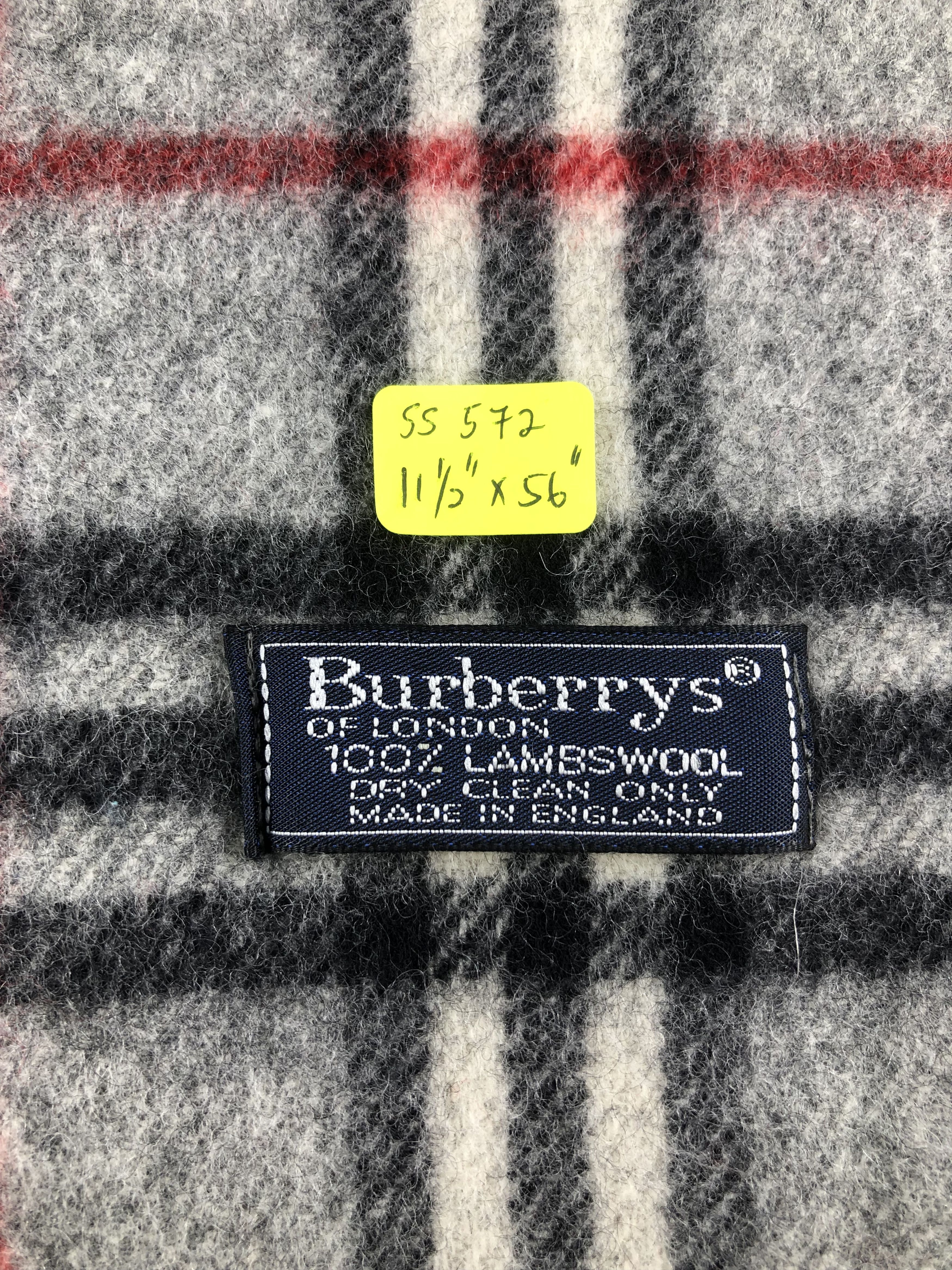 Burberry Burberry Lambswool Scarf / Muffler / Neckwear Size ONE SIZE - 4 Thumbnail