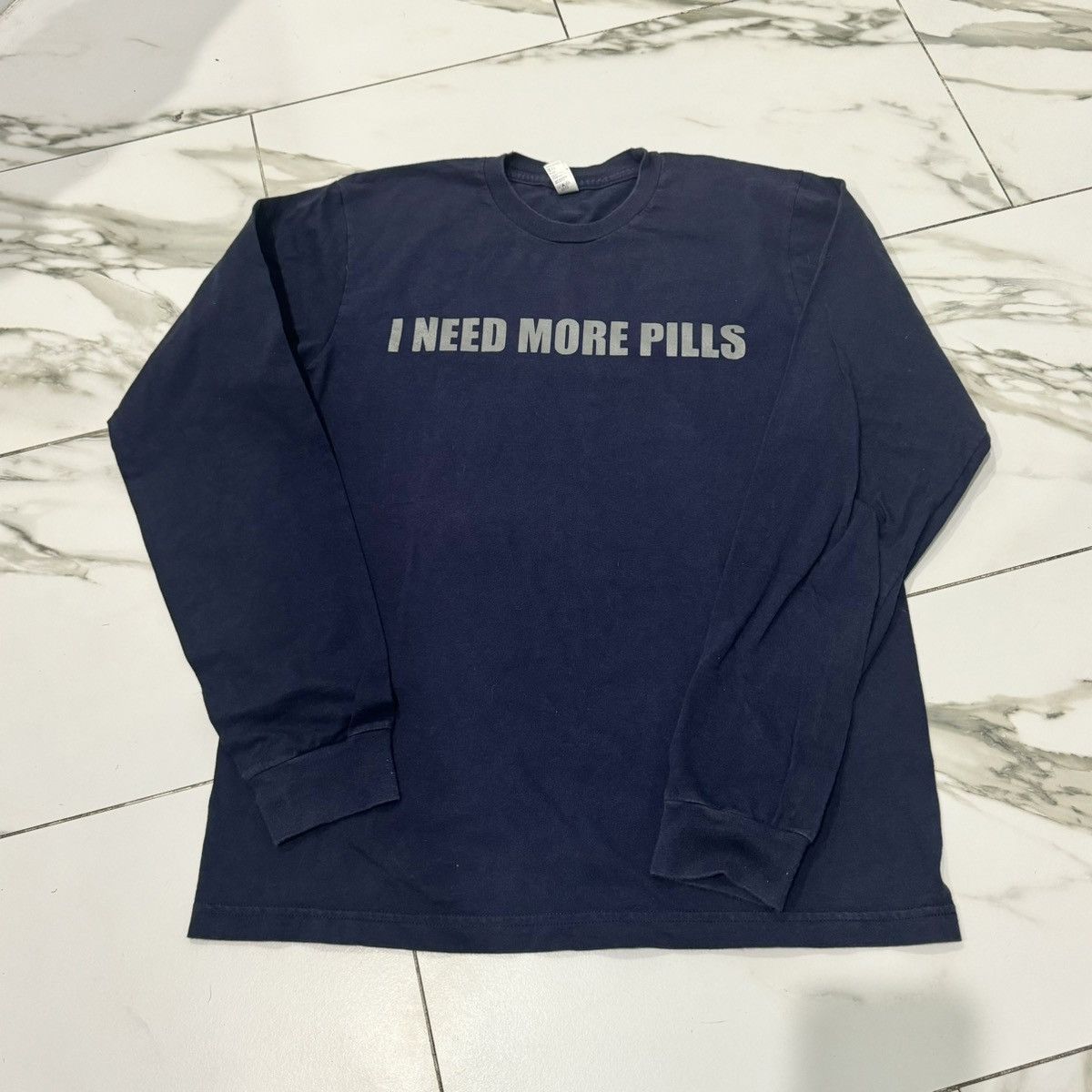 Vintage Y2K VINTAGE I NEED MORE PILLS HOUSE TEE! Size US M / EU 48-50 / 2 - 2 Thumbnail