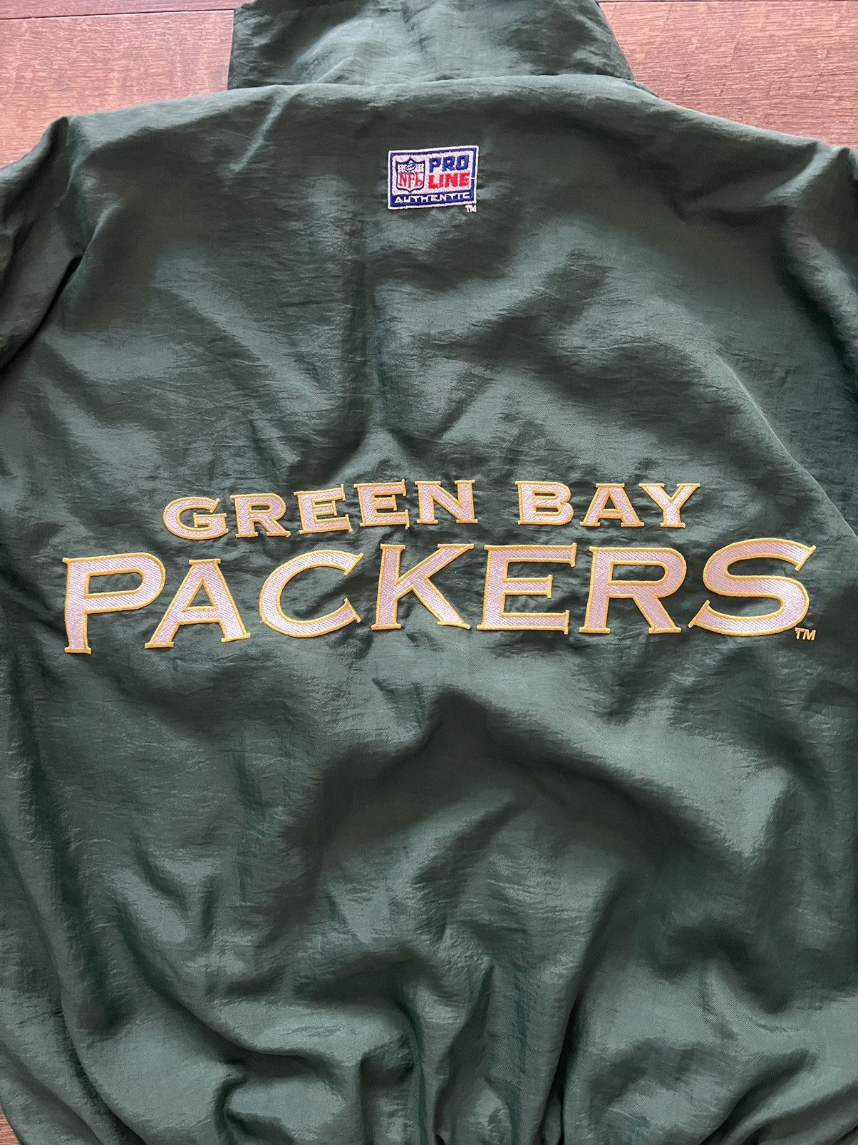 Logo Athletic Vintage Green Bay Packers Jacket Size US L / EU 52-54 / 3 - 5 Thumbnail