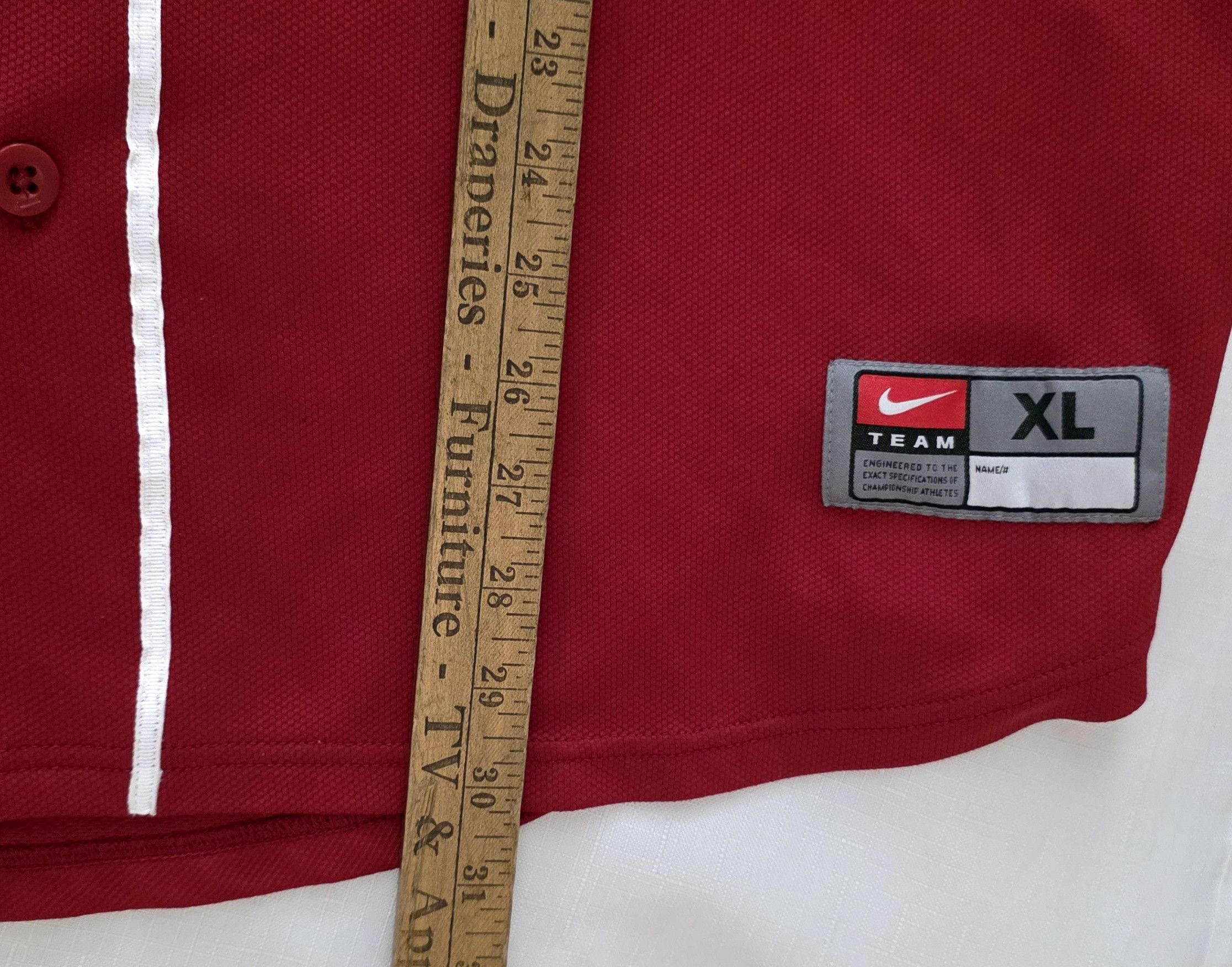 Nike Nike Vintage USC Trojans NCAA Baseball Jersey Y2K Spellout Size US XL / EU 56 / 4 - 8 Thumbnail
