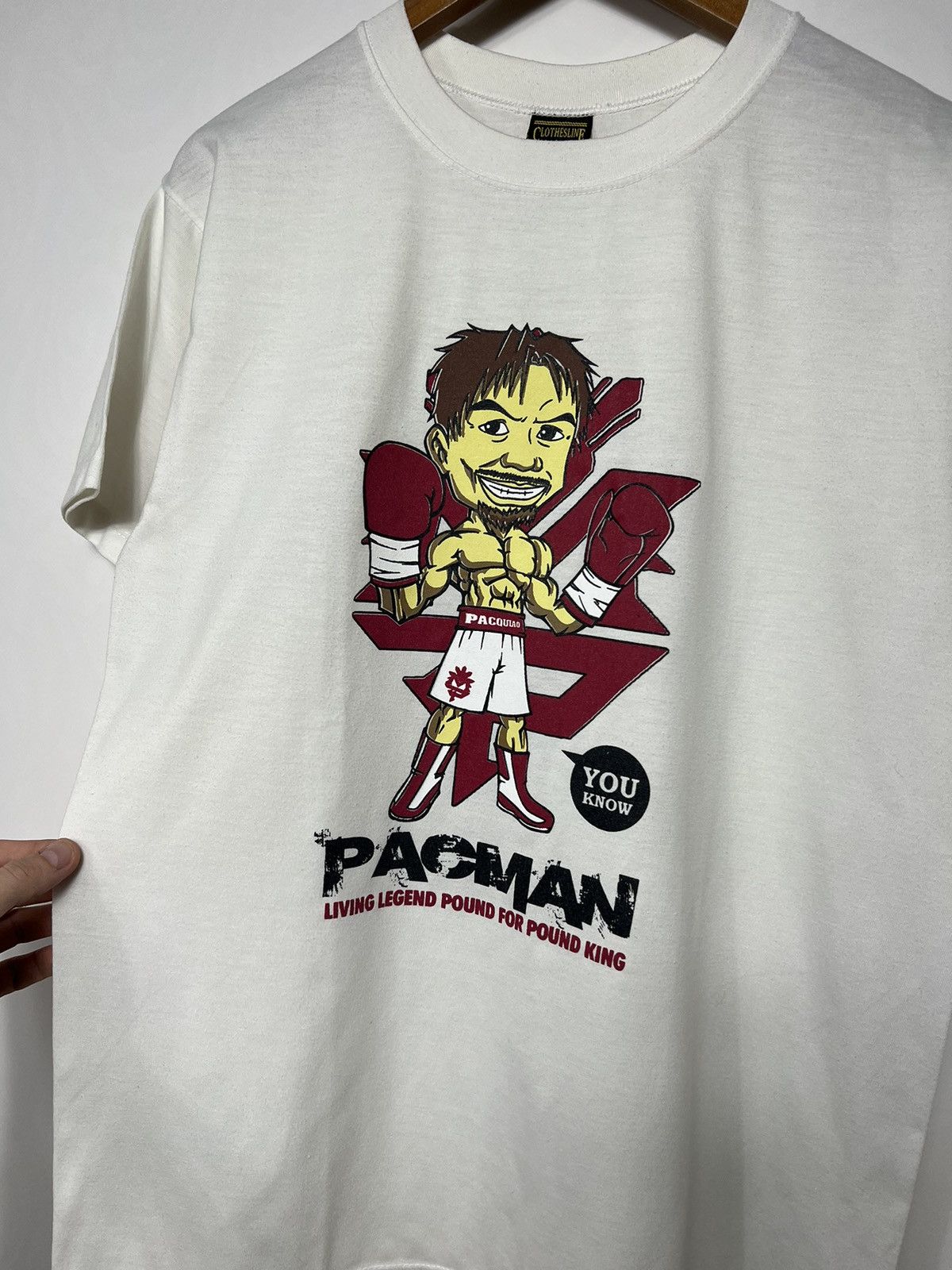 Disney 🥊 Vintage Disney x Manny Pacquiao Boxing T-shirt Tee Size US L / EU 52-54 / 3 - 3 Thumbnail