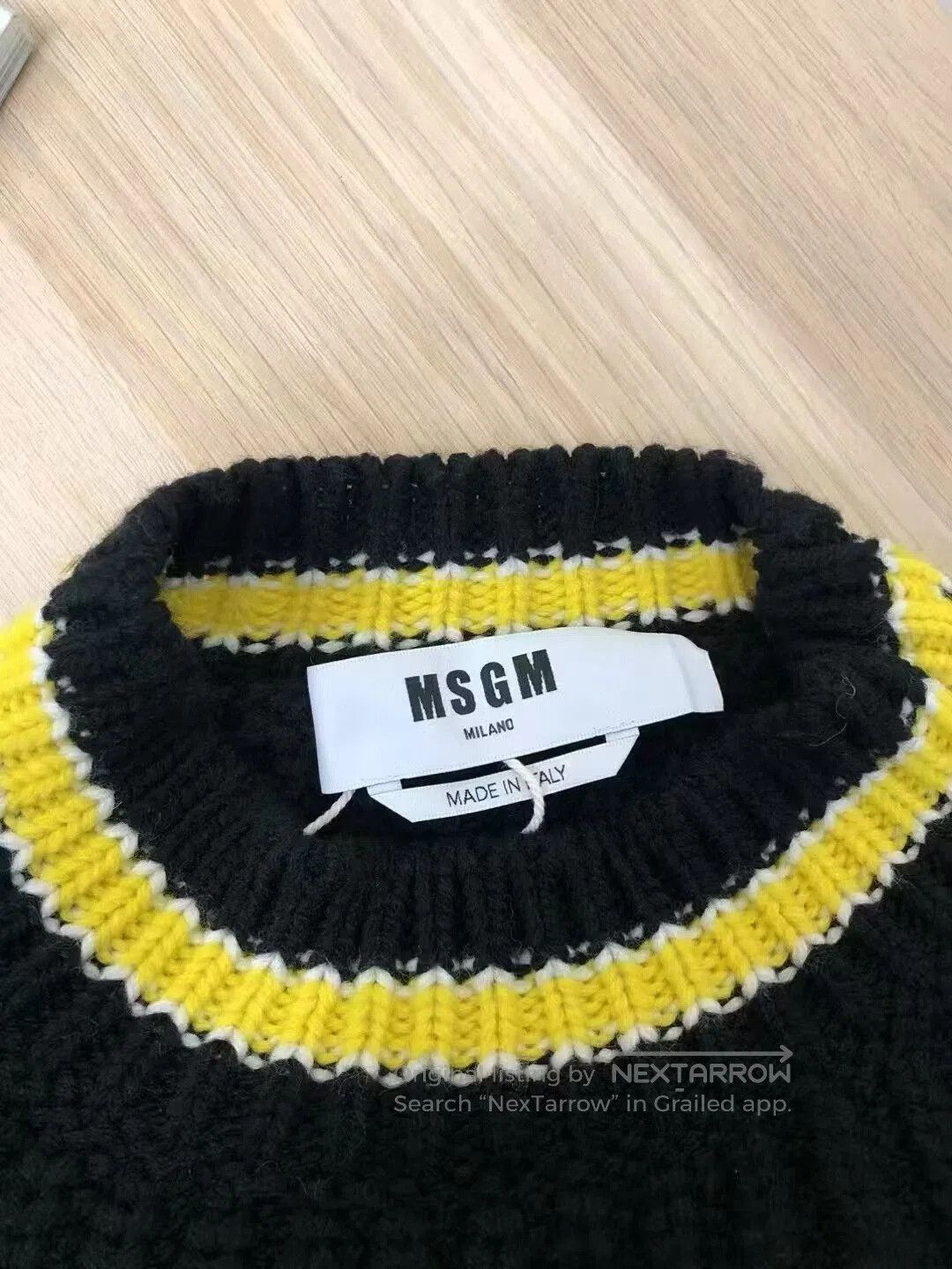 MSGM MSGM Striped Knit Sweater for All. Size US M / EU 48-50 / 2 - 4 Thumbnail
