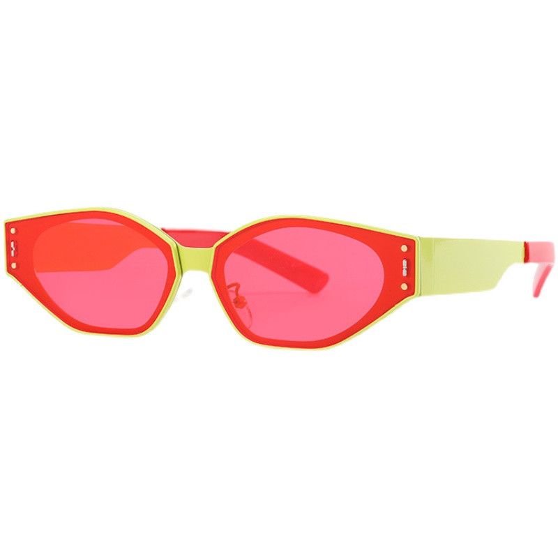 VIBE New Design Street ins style custom avant-garde sunglasses Size ONE SIZE - 5 Thumbnail