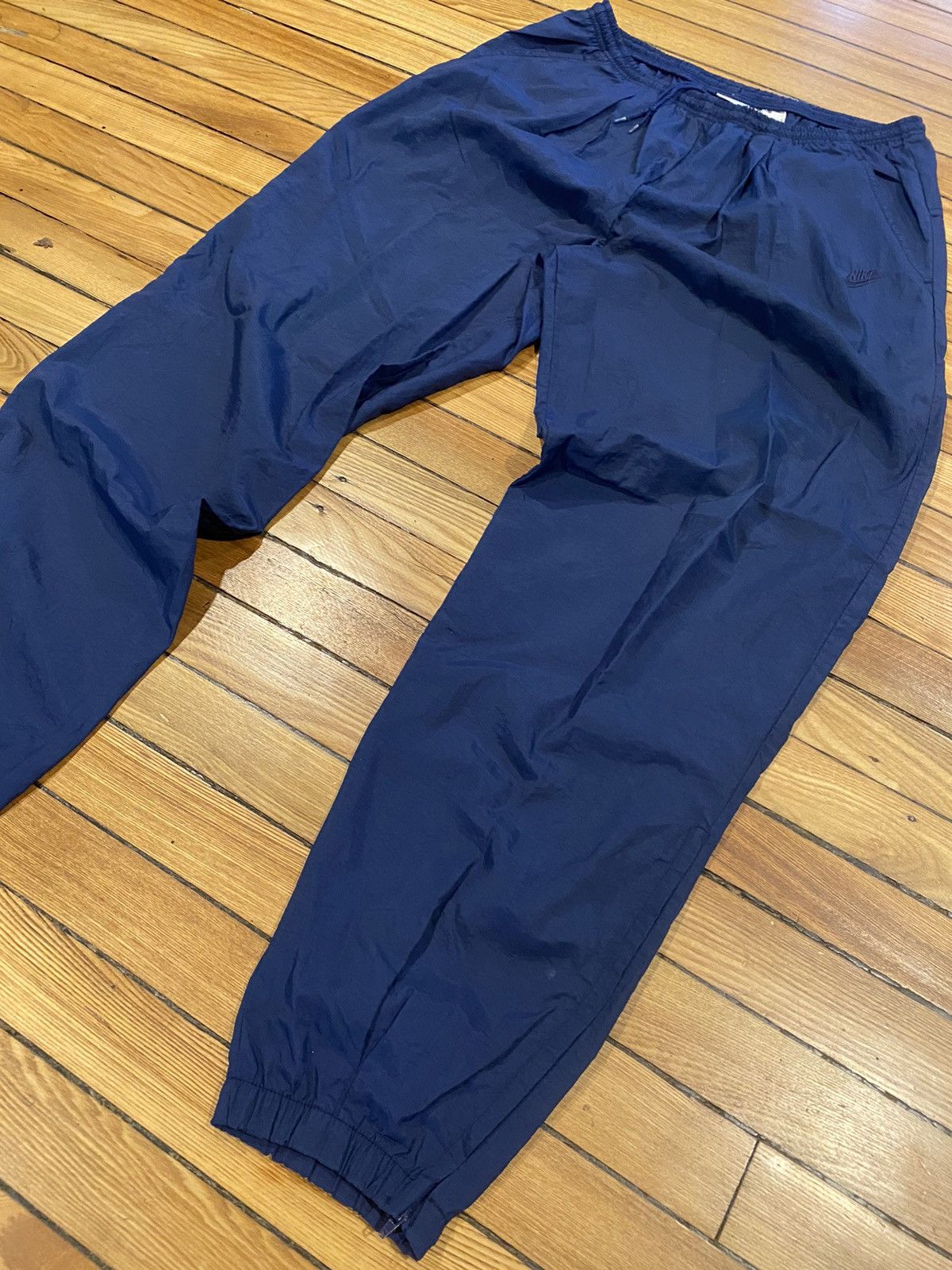 Nike Vintage swishy pants nike L Size US 34 / EU 50 - 6 Thumbnail