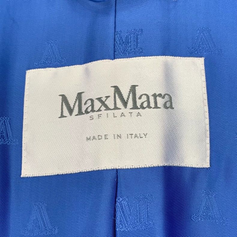Max Mara Max Mara Teddy Collection Blue Teddy Alpaca Lapel Double B Size XS / US 0-2 / IT 36-38 - 5 Thumbnail