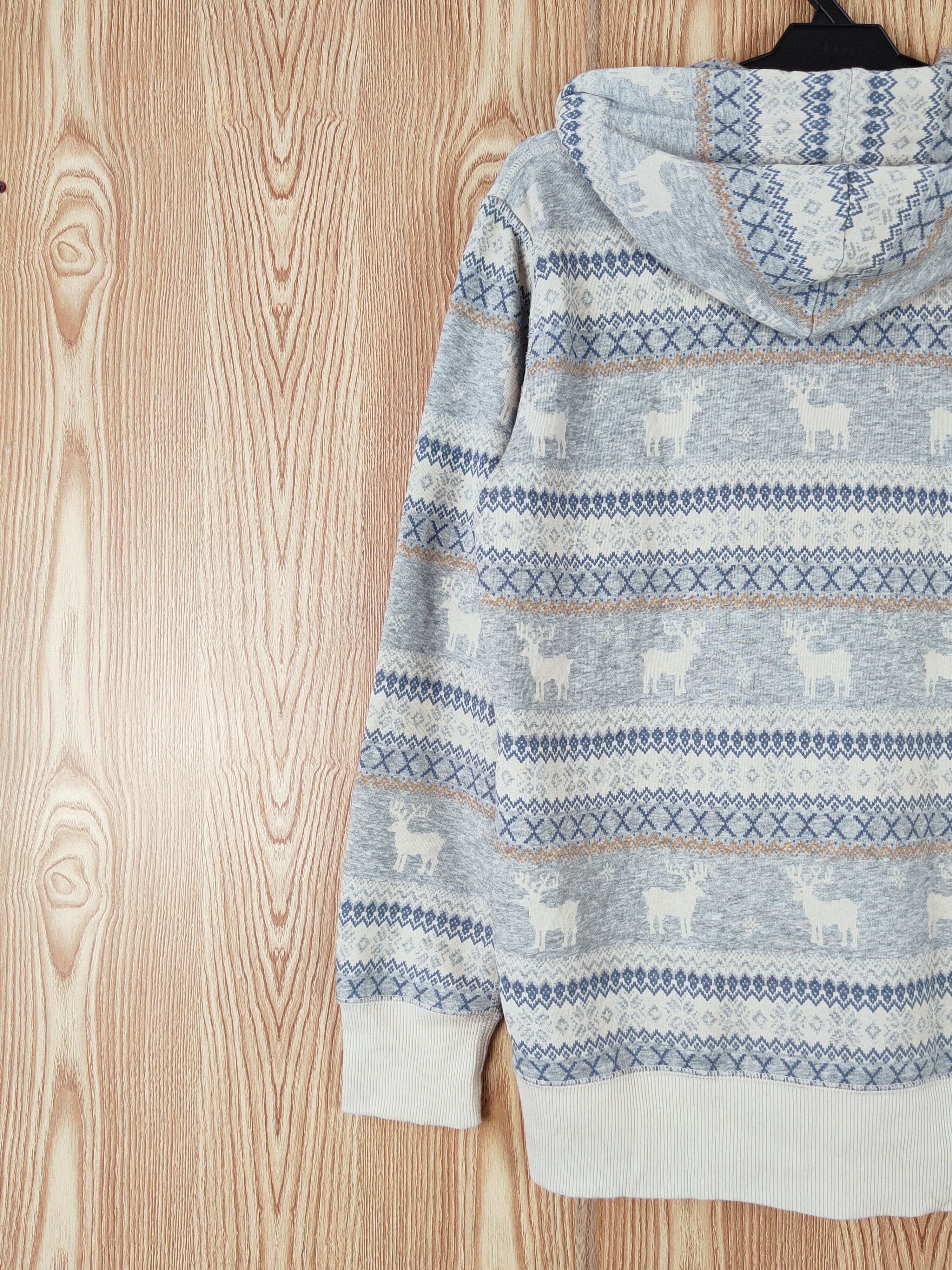 Uniqlo × Vintage Vintage Art Design 💥 Uniqlo Gray Hoodie Sweaters Size US L / EU 52-54 / 3 - 8 Thumbnail