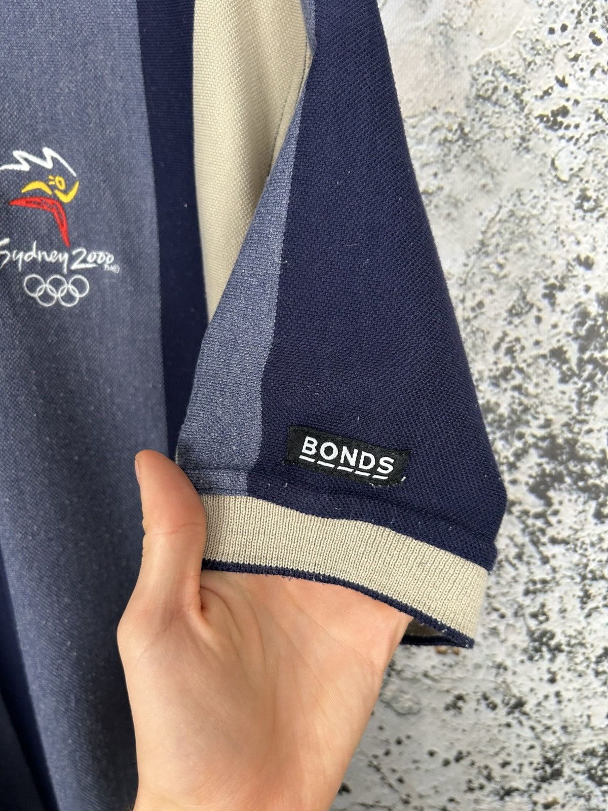 Vintage Vintage Sydney 2000 Olympic Games Polo Tee Rare Sport Size US L / EU 52-54 / 3 - 4 Thumbnail