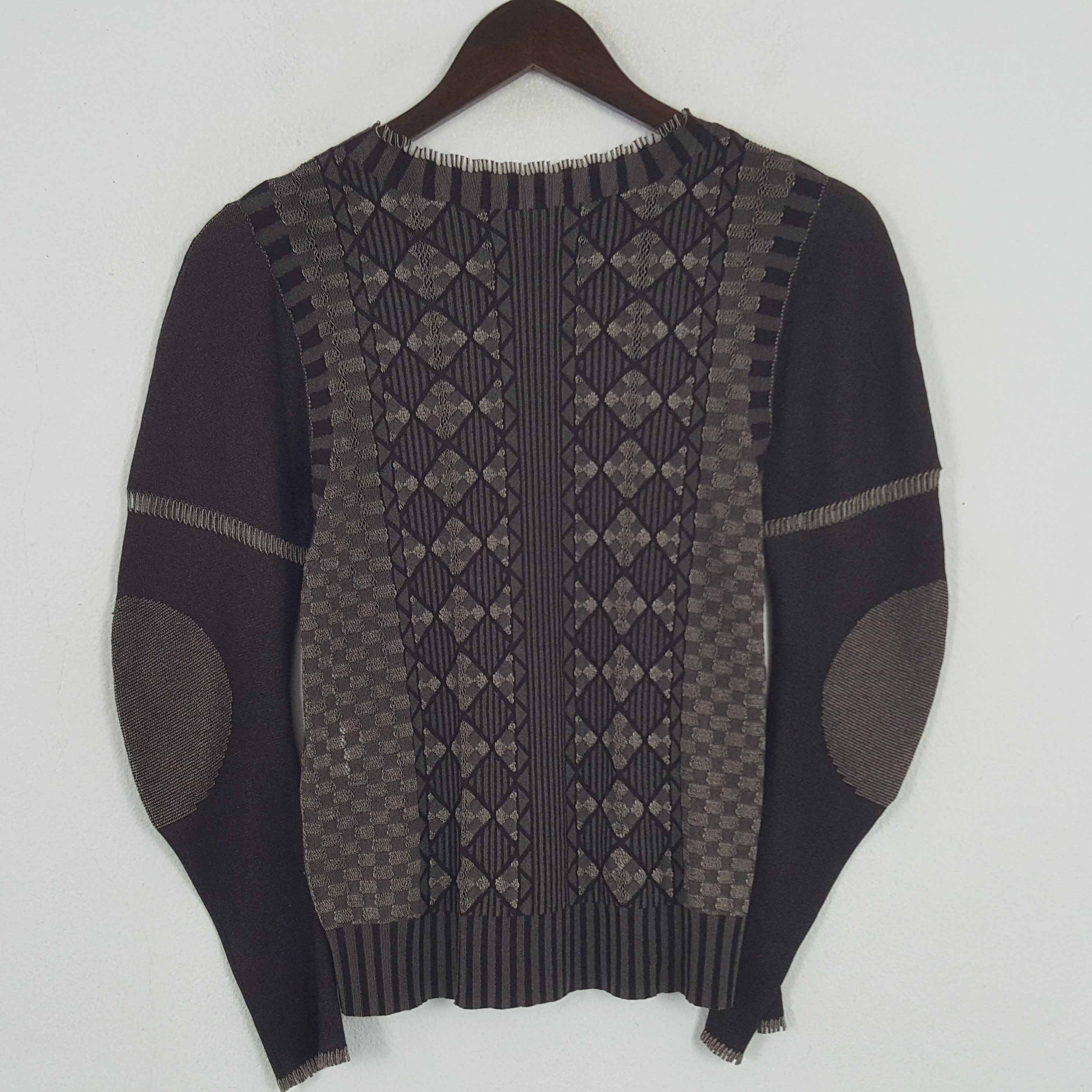 Japanese Brand × Pleats Please Issey Miyake × Vintage Vintage Issey Miyake Pleats Please Japan Knitwear Size XS / US 0-2 / IT 36-38 - 3 Thumbnail