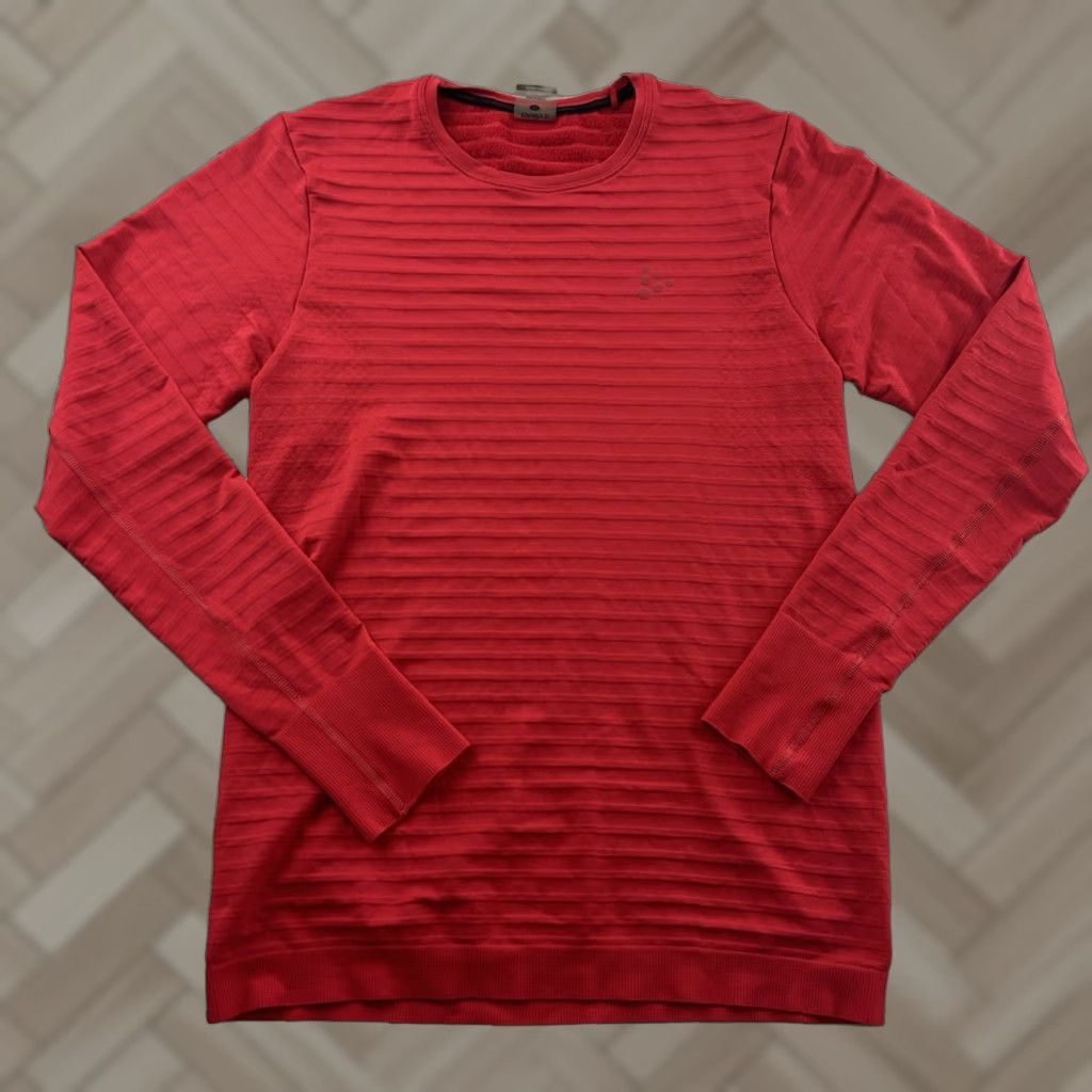Vintage Craft Keep Warm Comfort Long Sleeve Baselayer Athletic Top Women's M Red Nike Size M / US 6-8 / IT 42-44 - 1 Thumbnail