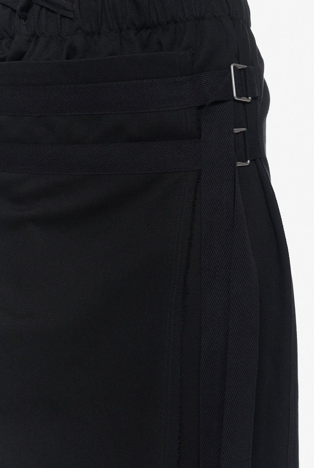 Ann Demeulemeester Last Ann Demeulemeester Ava Apron Black Skirt Size 25" / US 0 / IT 36 - 3 Thumbnail