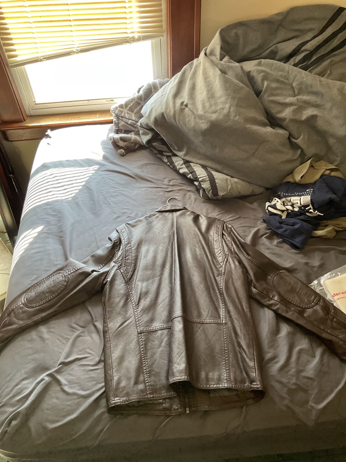 Pronto Uomo Pronto uomo brown leather jacket Size US XL / EU 56 / 4 - 1 Thumbnail