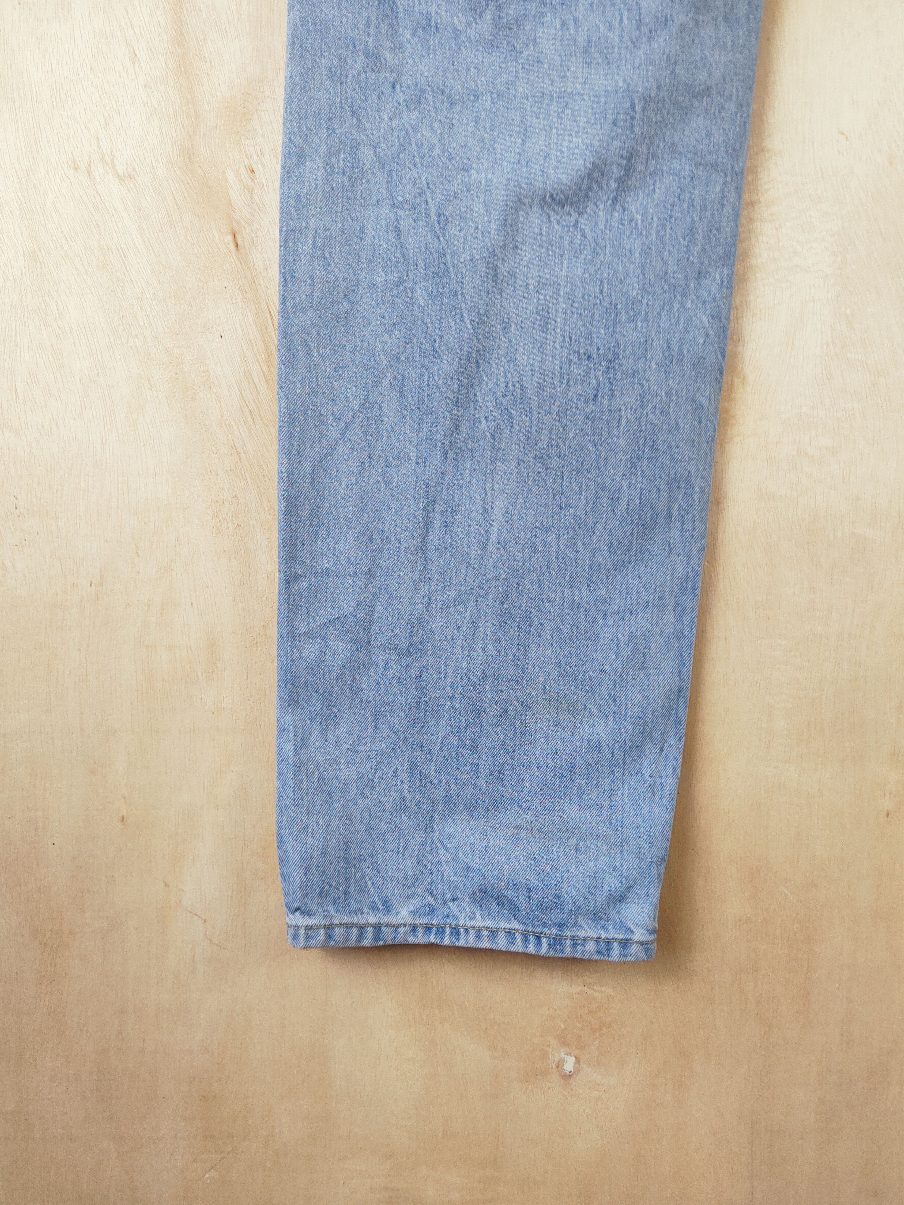 Japanese Brand Uniqlo Blue Distressed Ripped Jeans #S2657 Size US 38 / EU 54 - 9 Thumbnail
