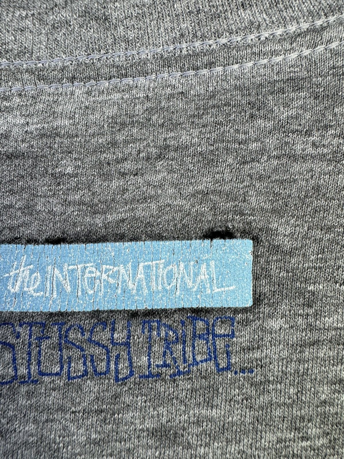 Stussy Vintage Stussy Tribe Longsleeve Tshirt Size US L / EU 52-54 / 3 - 7 Thumbnail