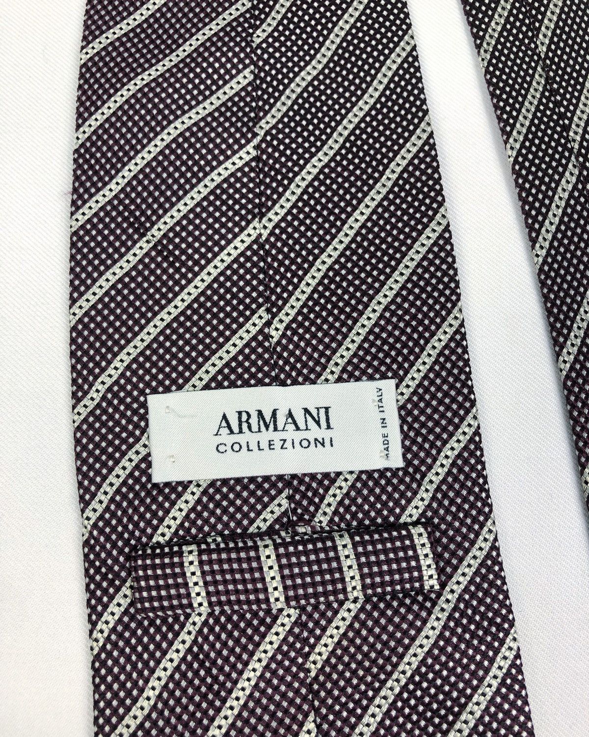 Armani Collezioni Rare Armani Collezioni Silk Tie Made in Italy Size ONE SIZE - 7 Thumbnail