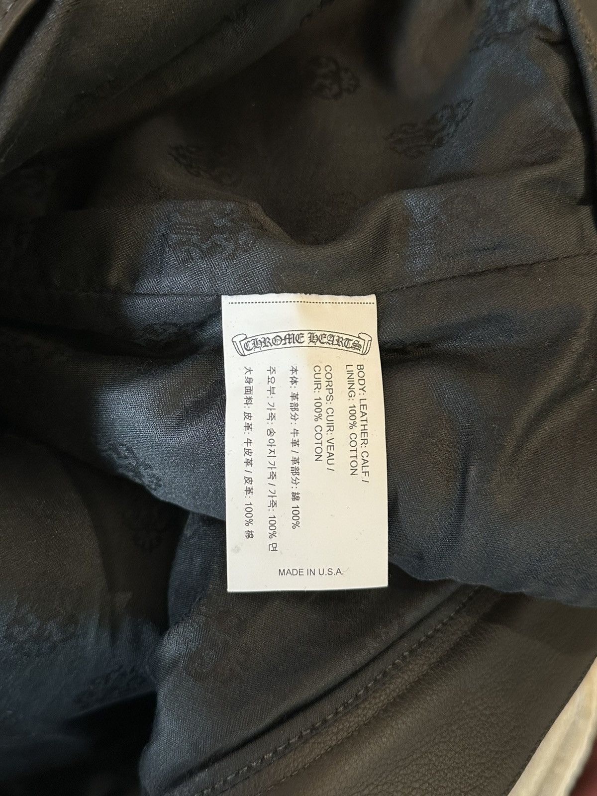 Chrome Hearts CHROME HEARTS FULLY LOADED LEATHER PATCH PANTS Size US 36 / EU 52 - 8 Thumbnail