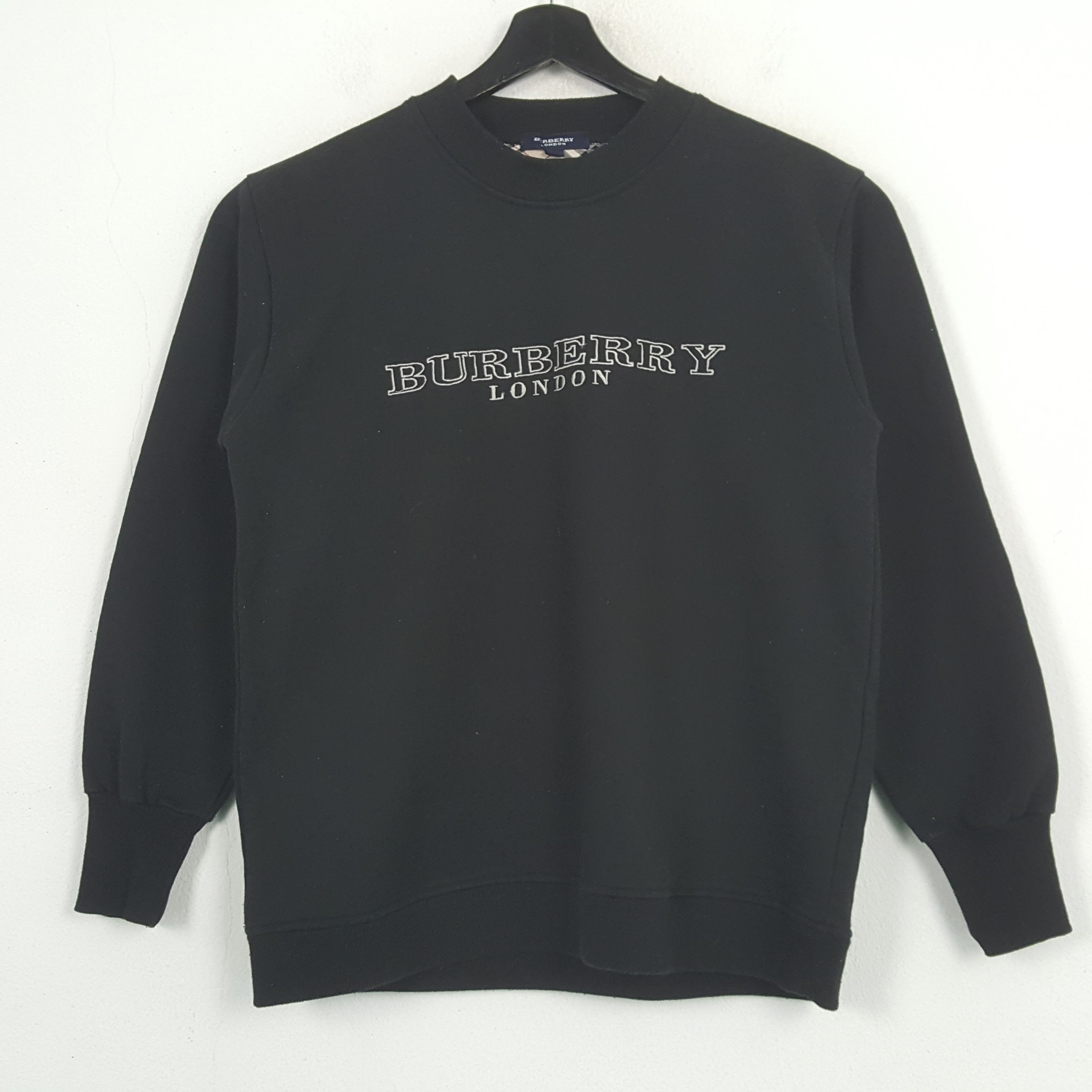 Burberry BURBERRY LONDON Fashion Brand Spellout Sweatshirt C291N18 Size US S / EU 44-46 / 1 - 1 Thumbnail