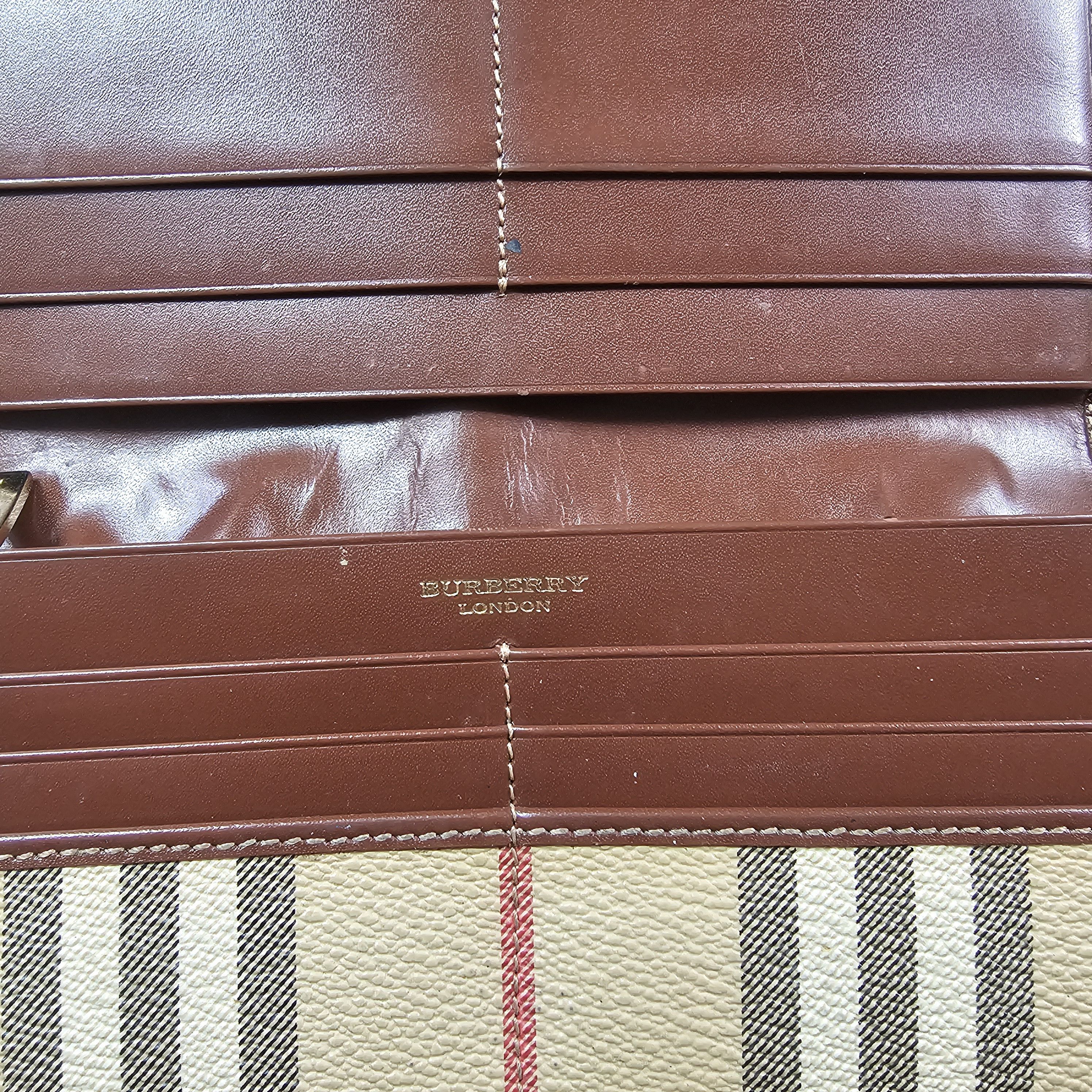 Burberry × Japanese Brand × Vintage BURBERRY WALLET CASUAL PREPPY OLDMONEY Y2K ARCHIVE Size ONE SIZE - 6 Thumbnail