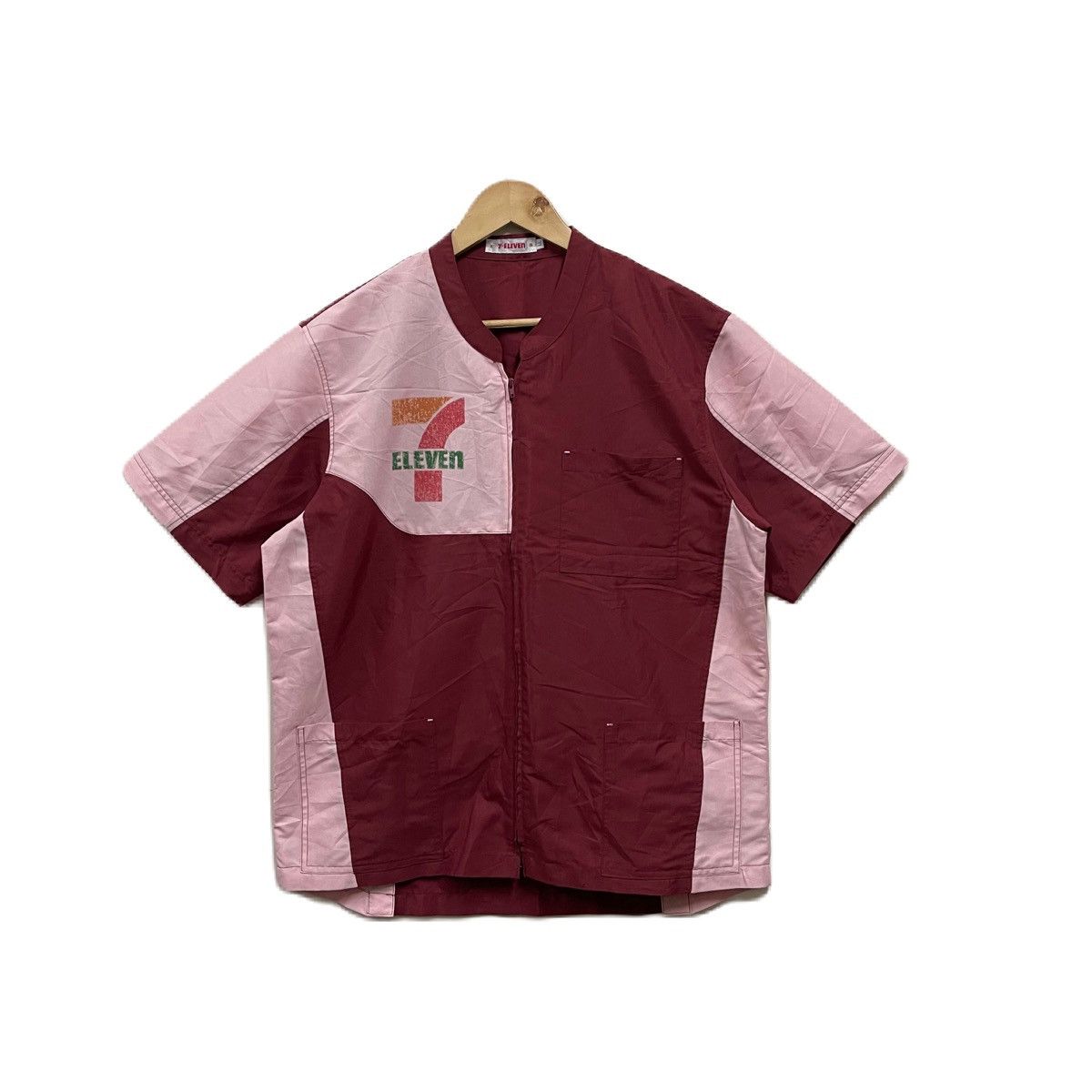If Six Was Nine Vintage 7 Eleven uniform worker zipper 2pieces Size US L / EU 52-54 / 3 - 1 Thumbnail