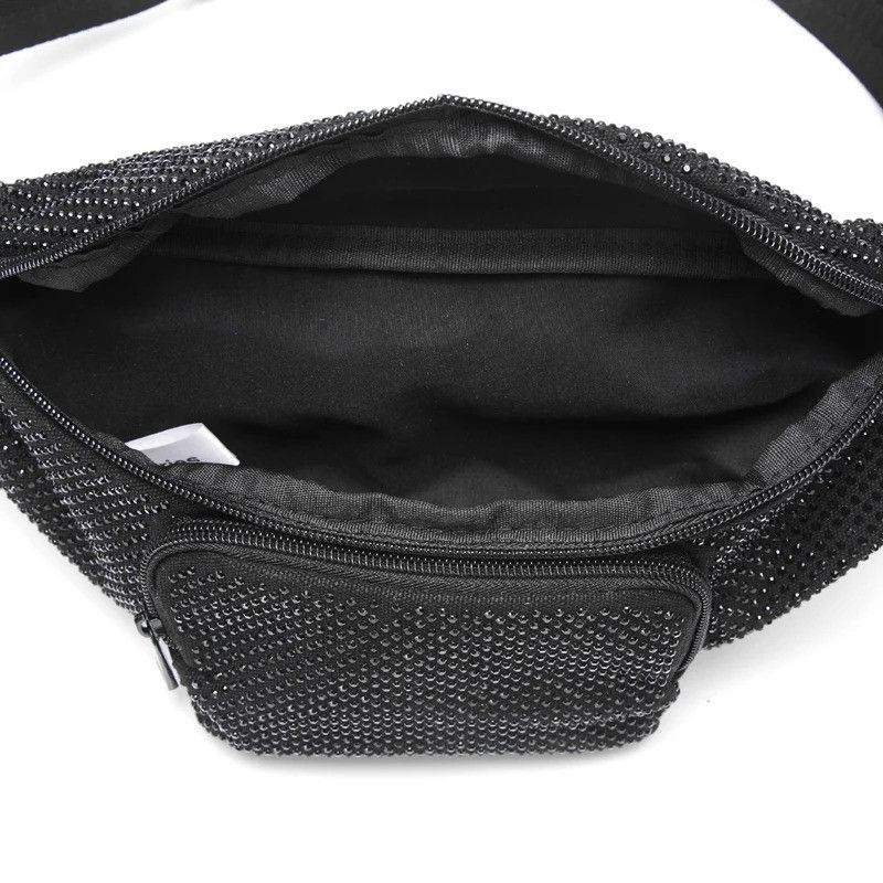 Japanese Brand × Vintage Waist Rhinestone Chest Bag Size ONE SIZE - 5 Thumbnail