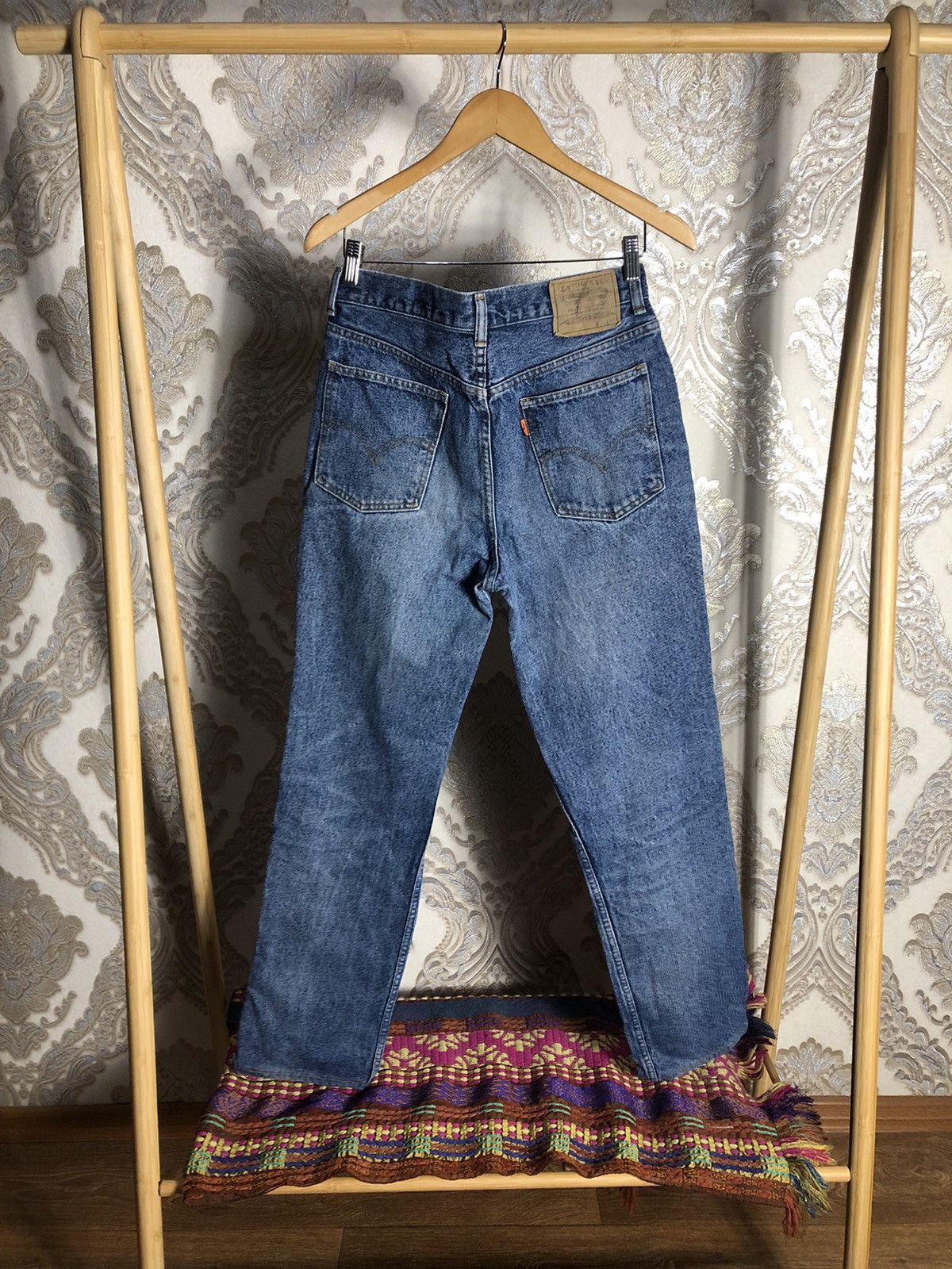 Levi's Vintage Clothing VERY RARE LEVIS 627 RETRO DENIM JEANS MADE IN USA DESIGNER Size US 32 / EU 48 - 11 Thumbnail
