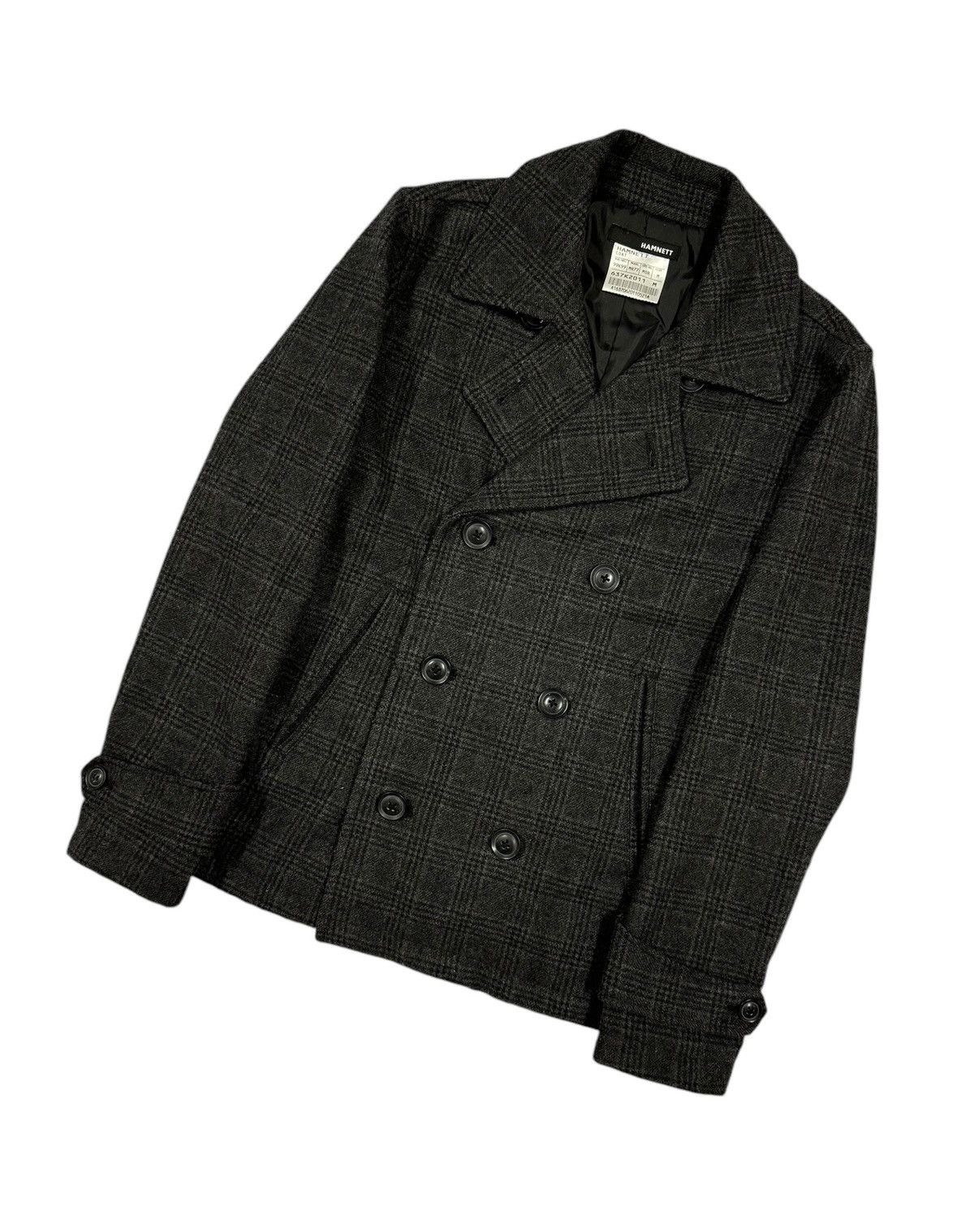 Katharine Hamnett London Vtg🔥Katharine Hamnett London Tartan Military Peacoat Size US M / EU 48-50 / 2 - 9 Thumbnail